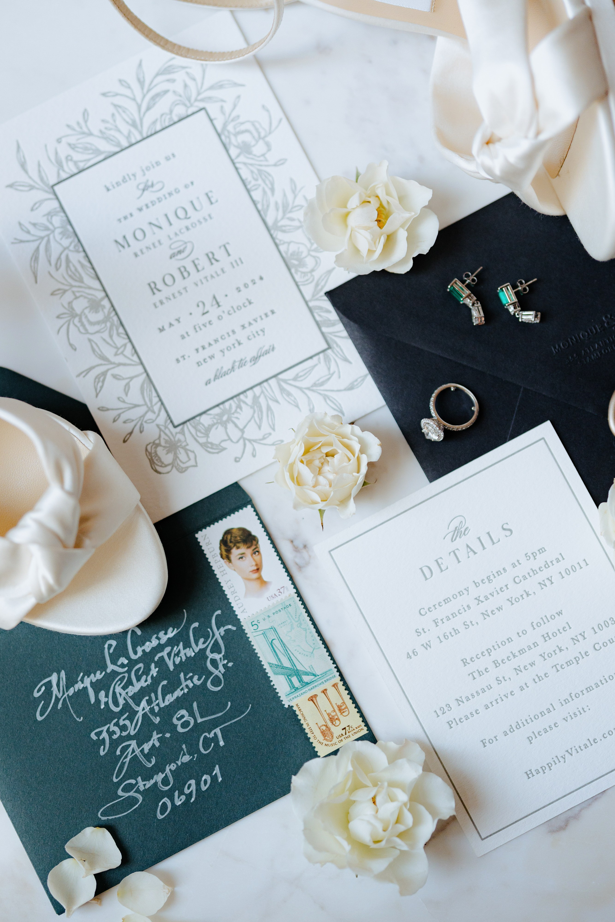 Monique and Robert’s Elegant Wedding at the Beekman Hotel. Wedding photographer and videographer New York | New Jersey