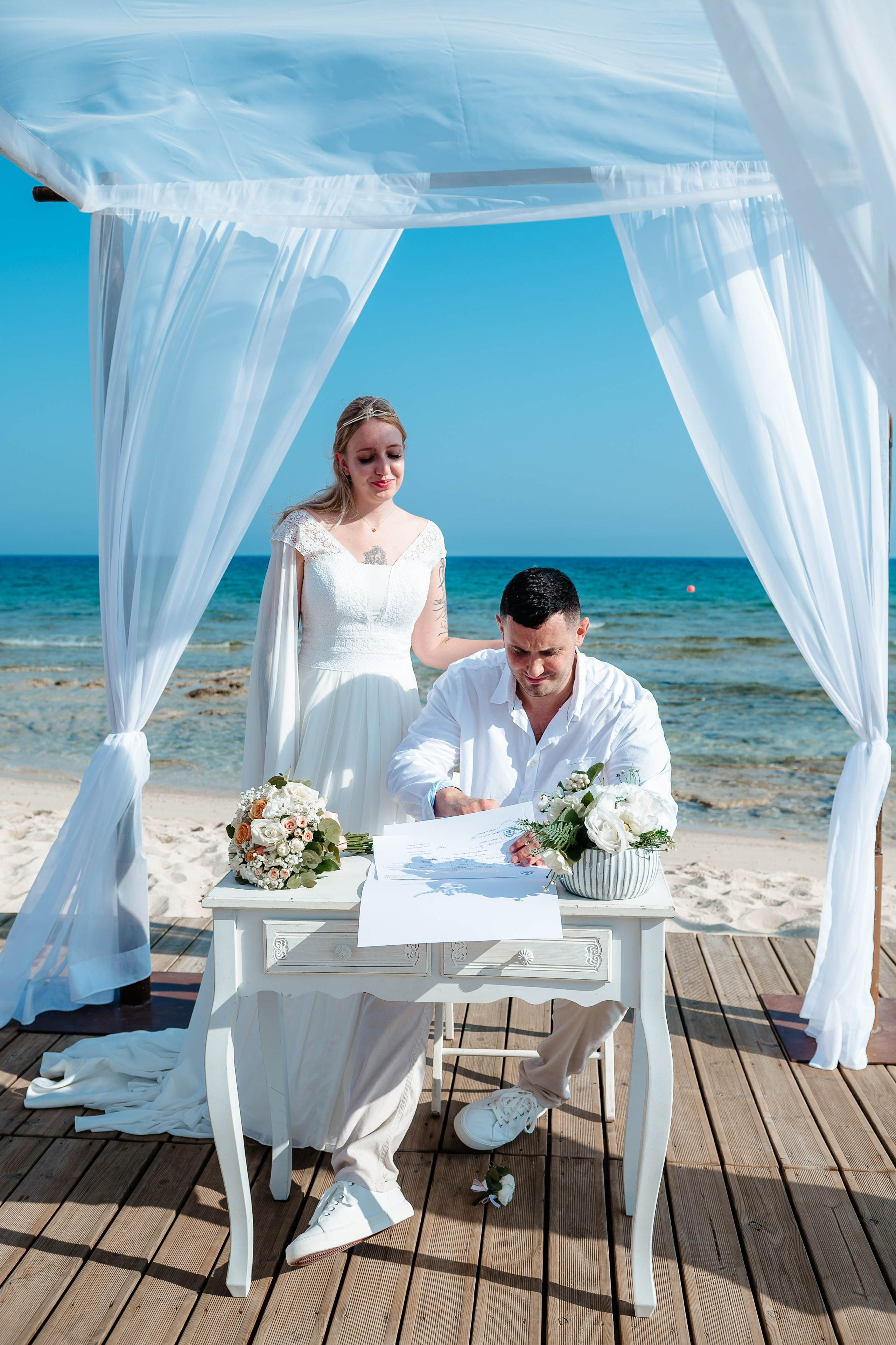 Ceremony sirens beach. AdrianOltean.wfolio.pro