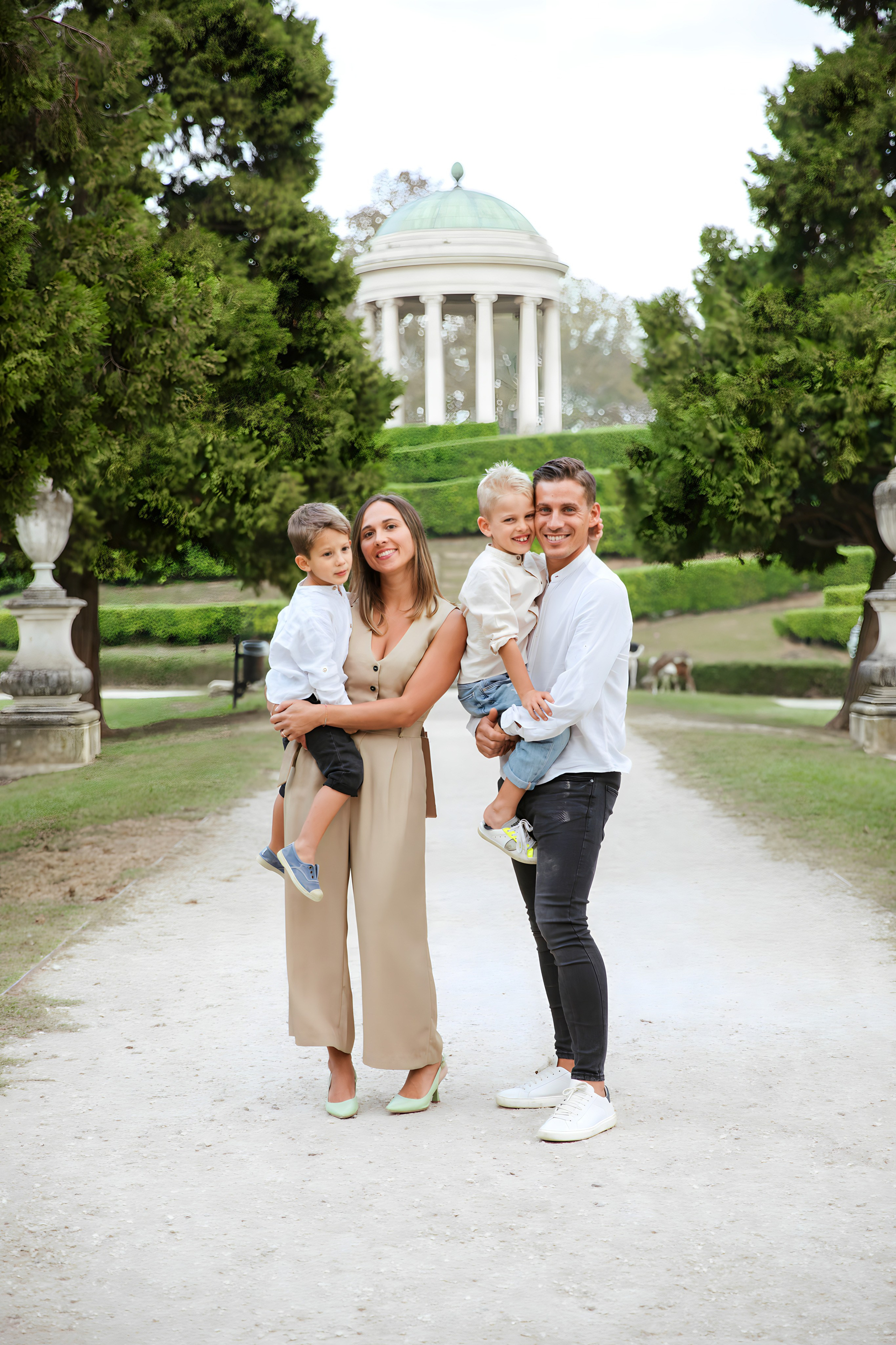 Maggie e la sua bellissima famiglia. Luci e Capricci Photography