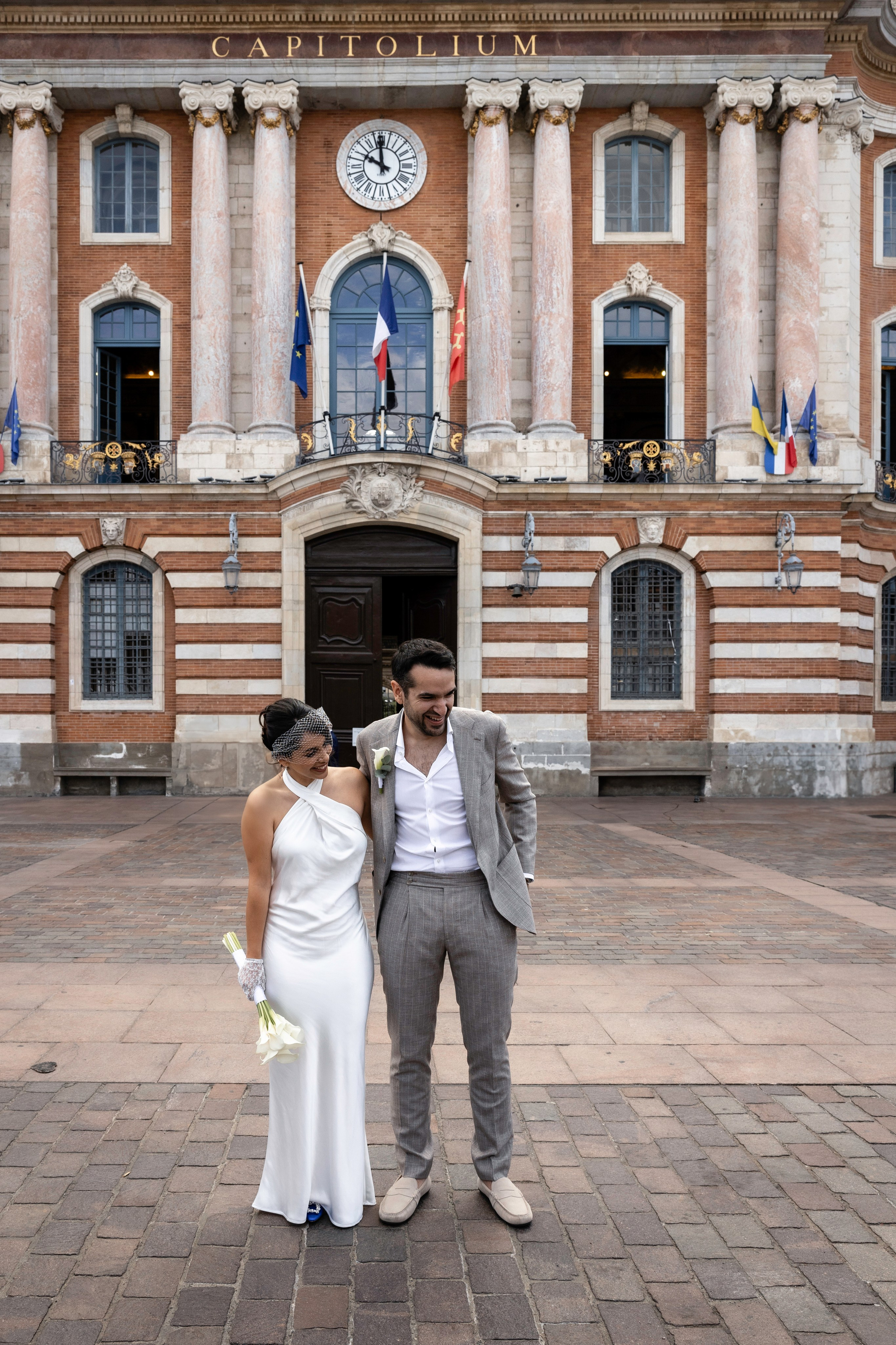 Пега и Пол. Свадьба в Капитолии. Тулуза. Евгения Смирнова — Ваш фотограф в Тулузе и на юго-западе Франции
