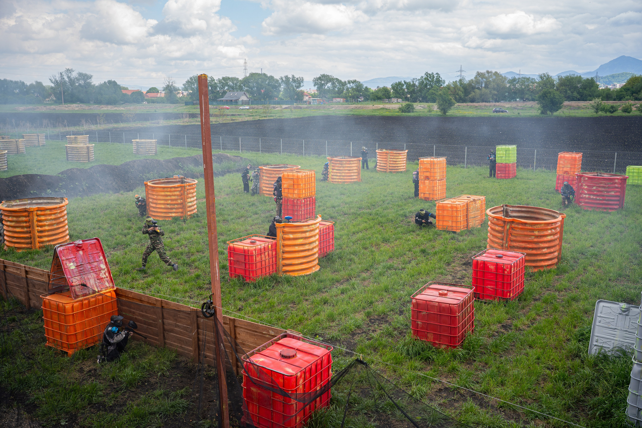 Deschidere Arena Paintball Brasov. Adelinne