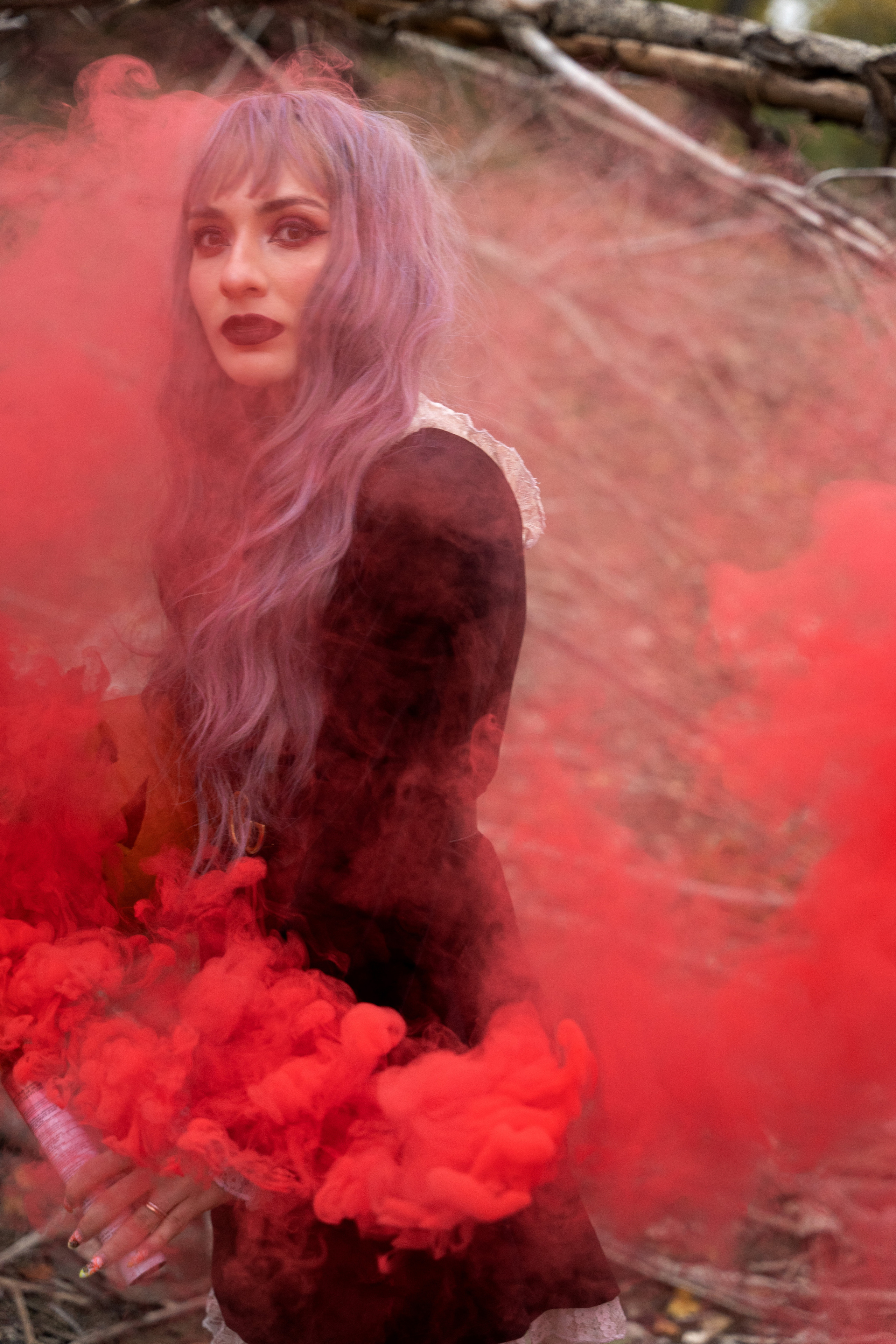 Dark story of Halloween. Wedding photographer Natalia