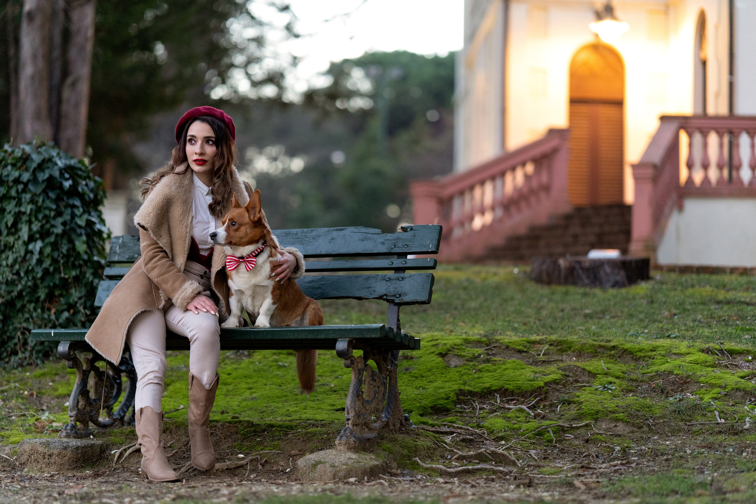 Lady and gentleman. Wedding photographer Natalia