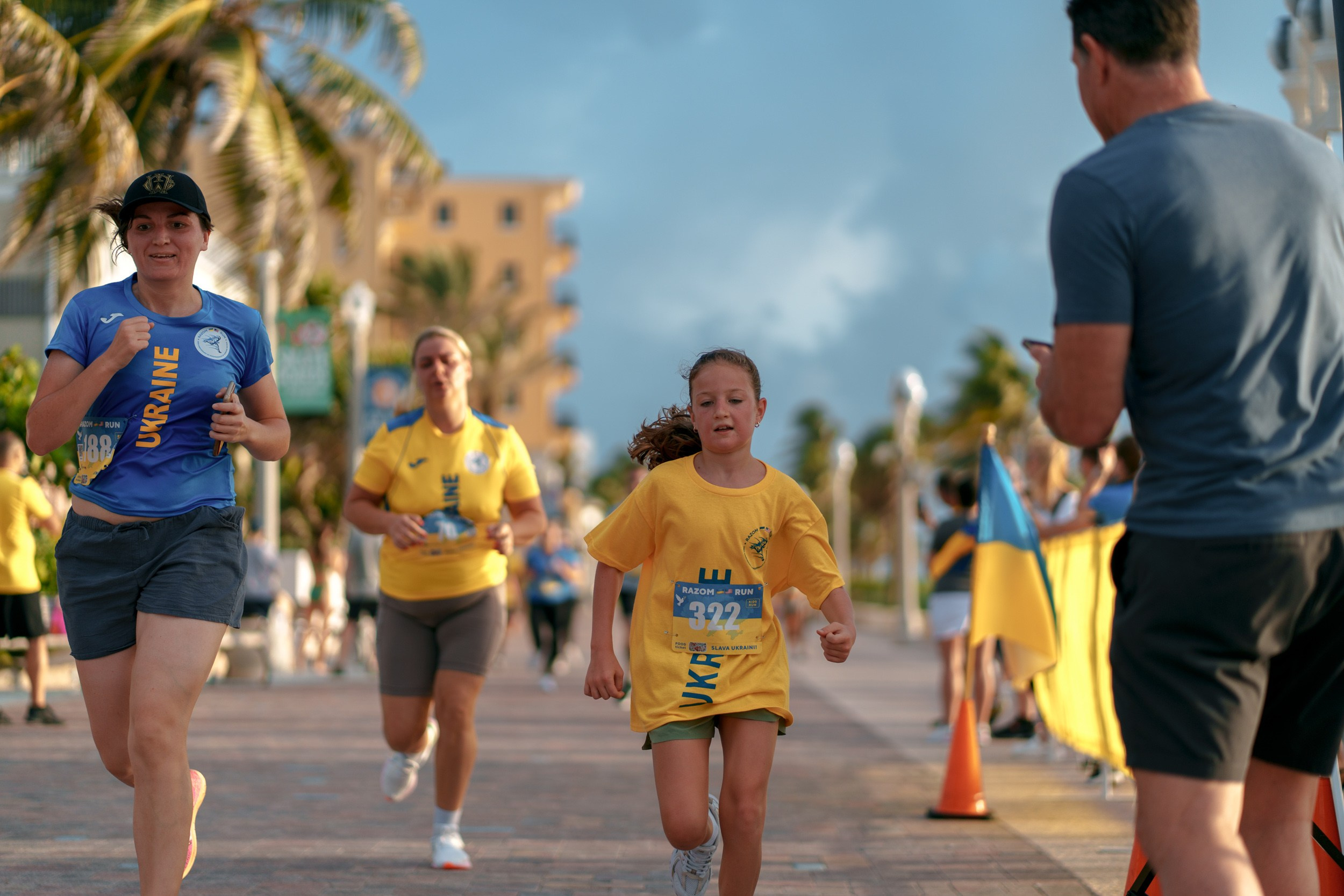 RAZOM RUN. ФОТОГРАФ ФЛОРИДА МАЙАМИ