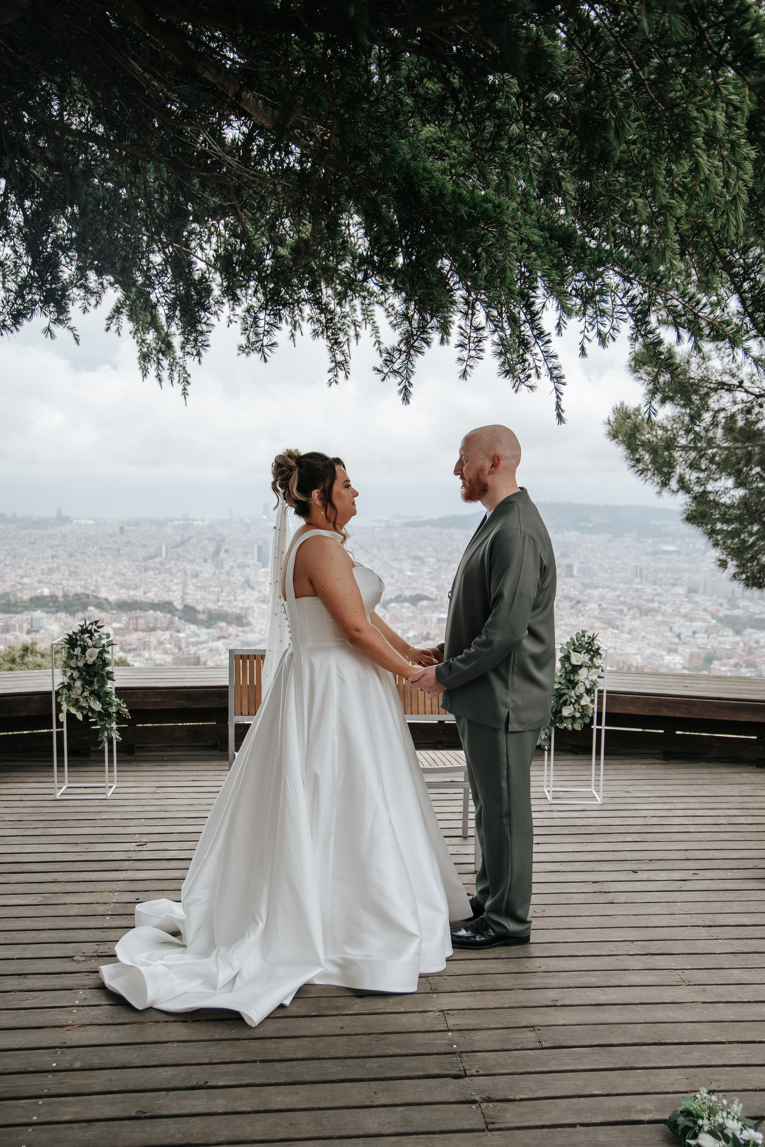 Sophie & Corey, 02/05/2026, Observatorio de Fabra, Barcelona. Fotógrafa de bodas en Girona, Costa Brava | Wedding Photographer Evgenia Gruntovaya