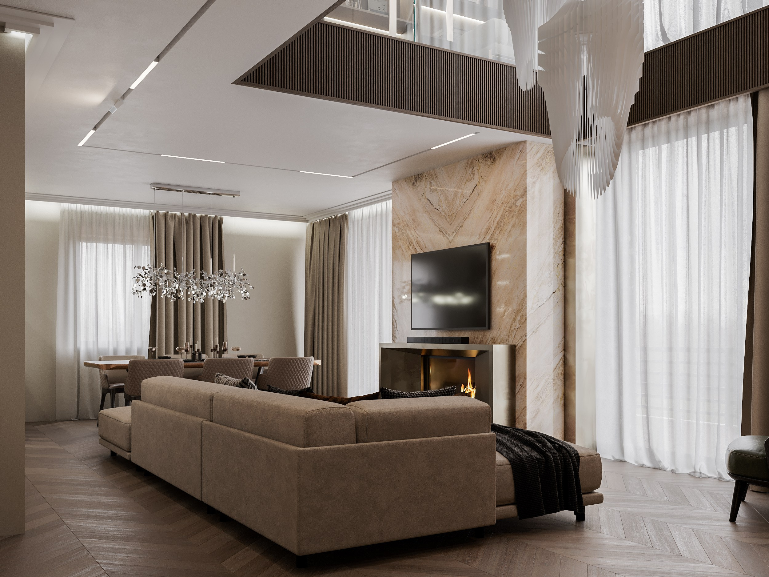 Obývací pokoj — 2. Filipenka architects