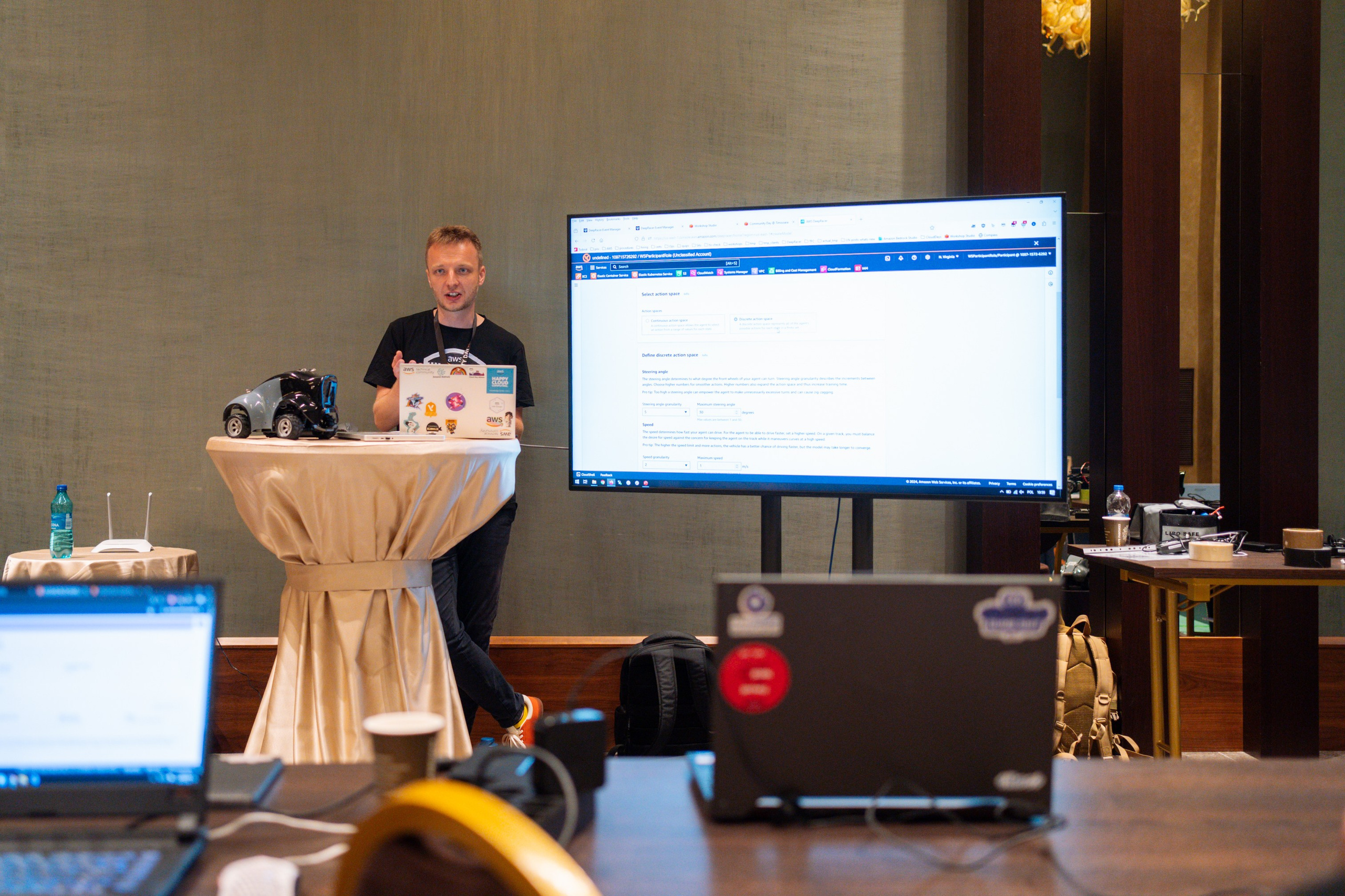 AWS Community Day Romania 2024. Cozac Cristian Photographer