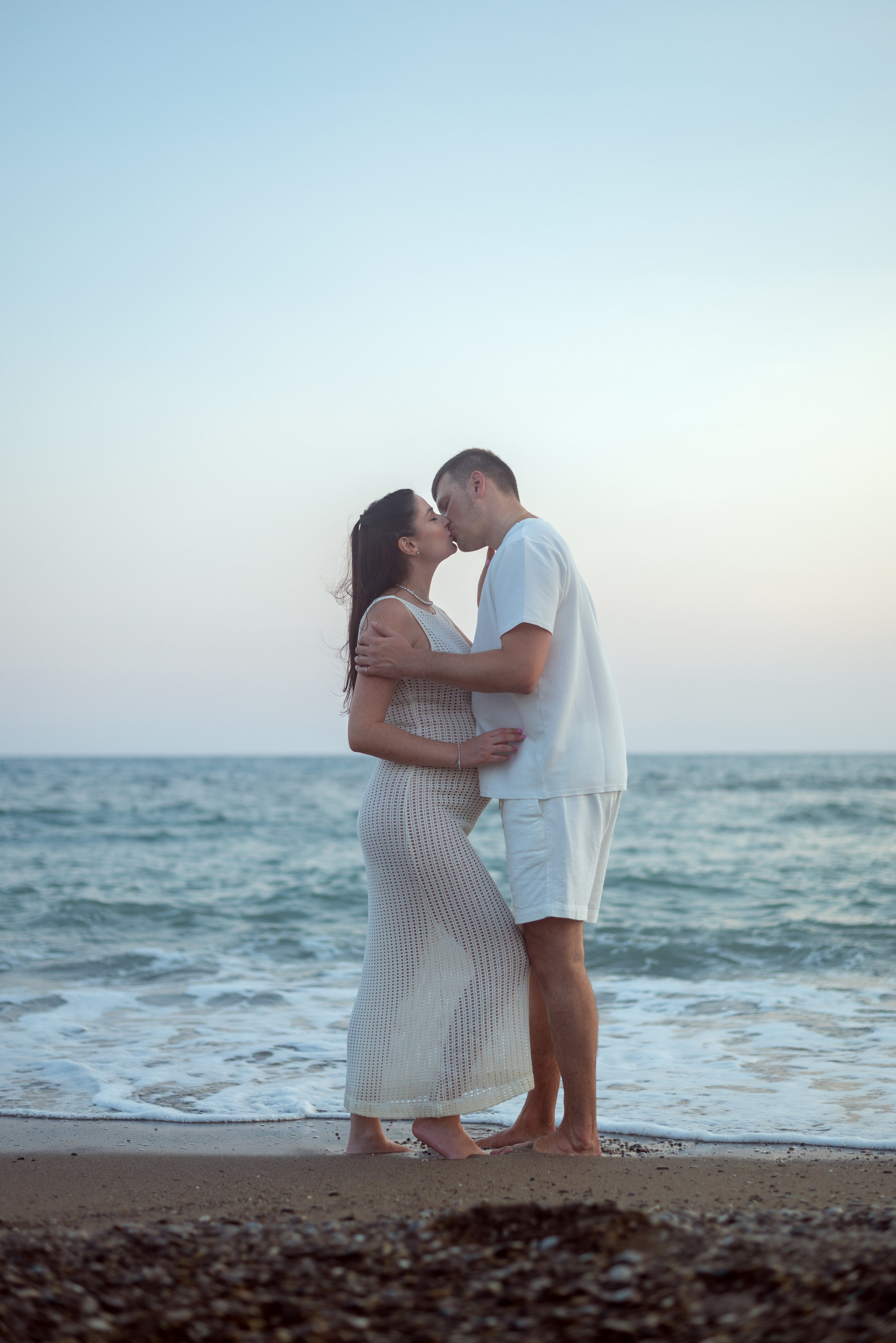 Семейная фотосессия на пляже в Белеке. Фотограф Анталия, Кемер, Белек, Сиде Дарья Кая