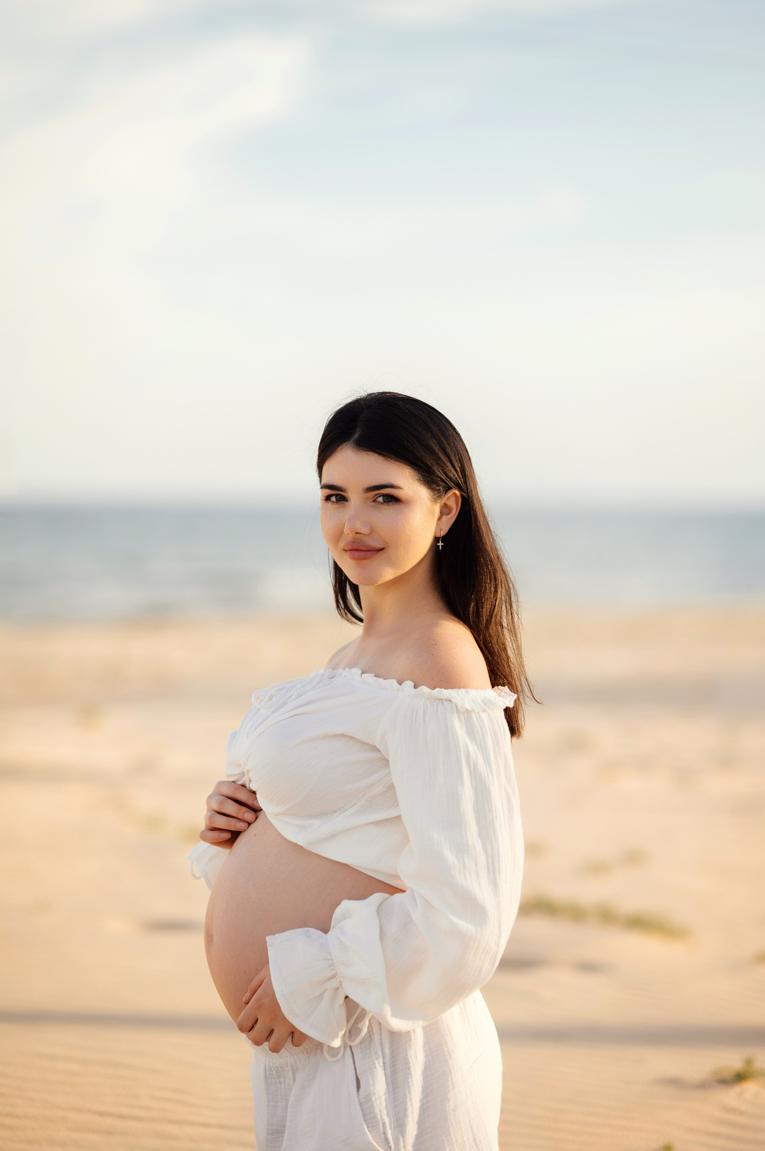 На пляже. Фотограф на Кипре