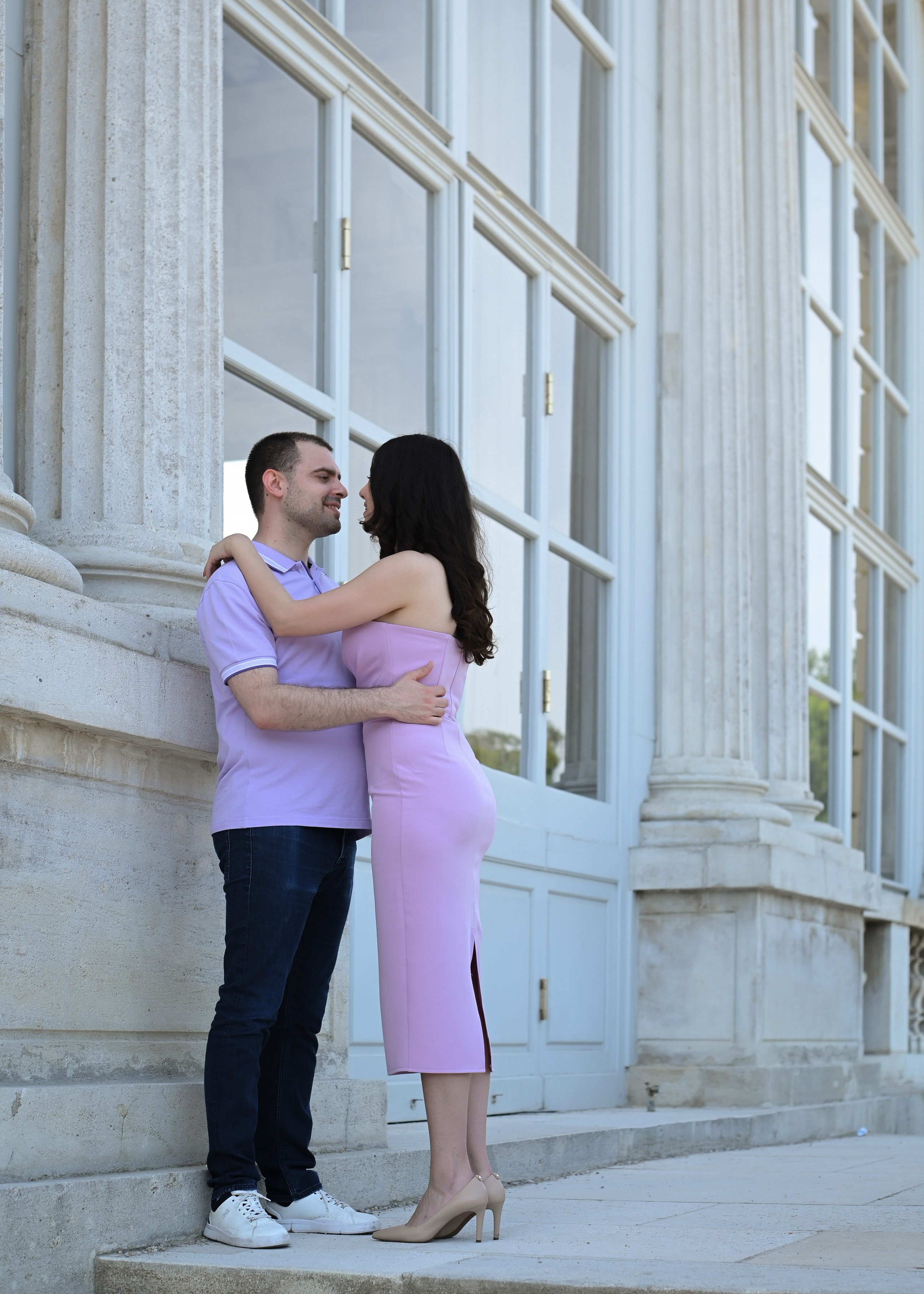 Lazar & Liviana in Vienna. Photo Vienna and Bratislava