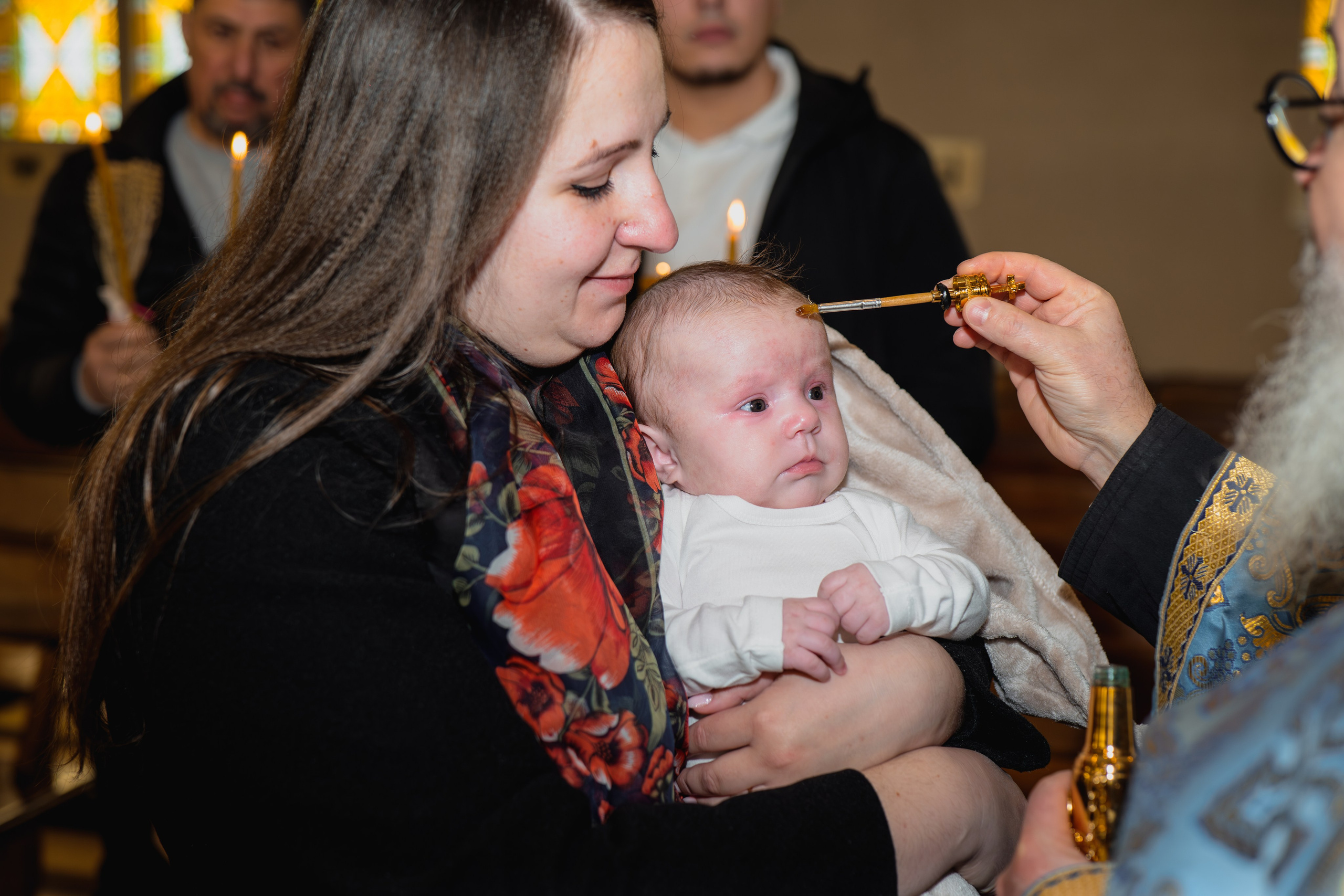 Botezul micii printese. Fotograful și Cameramanul familiei dvs în Franța Paul Photographer
