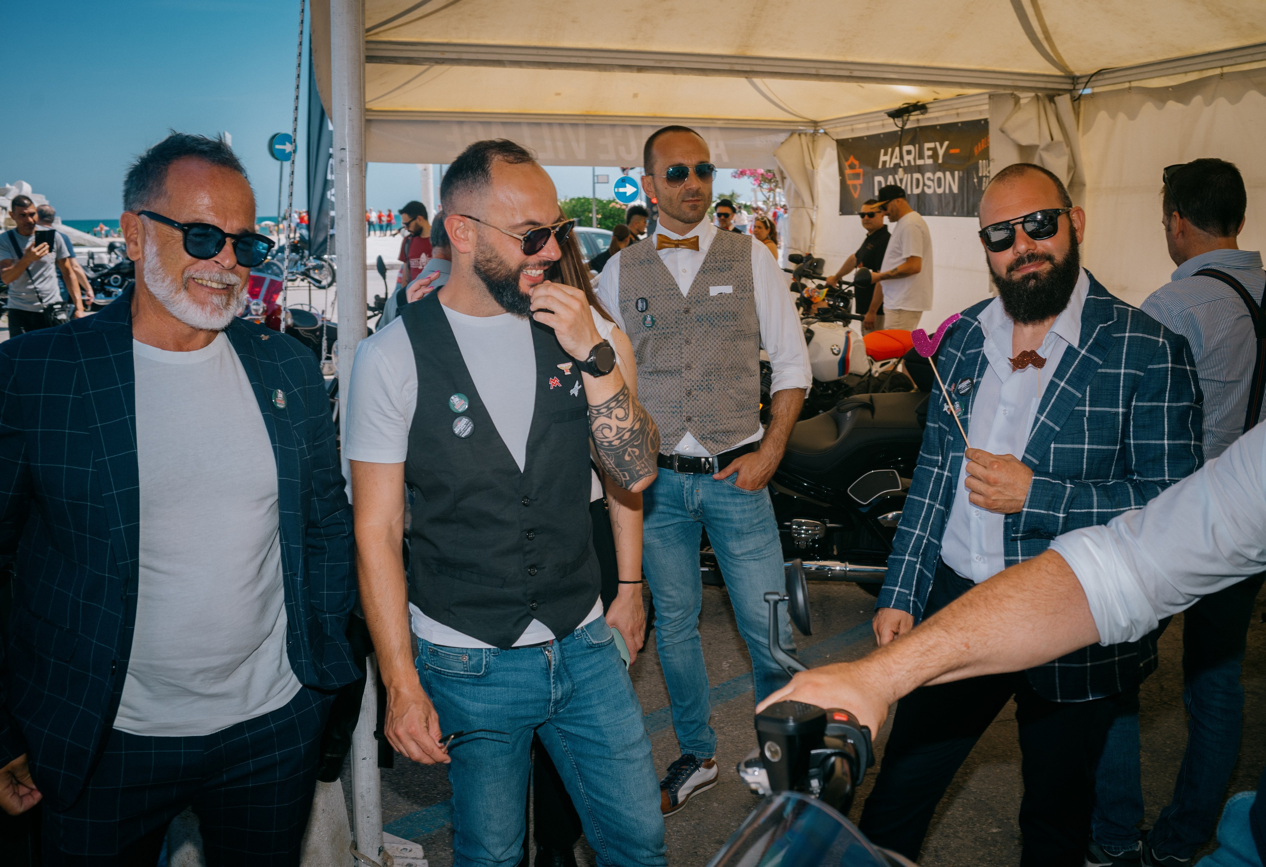 Distinguished Gentleman's Ride 2024. Photographer Iuliia Gladkikh, Italy, Abruzzo