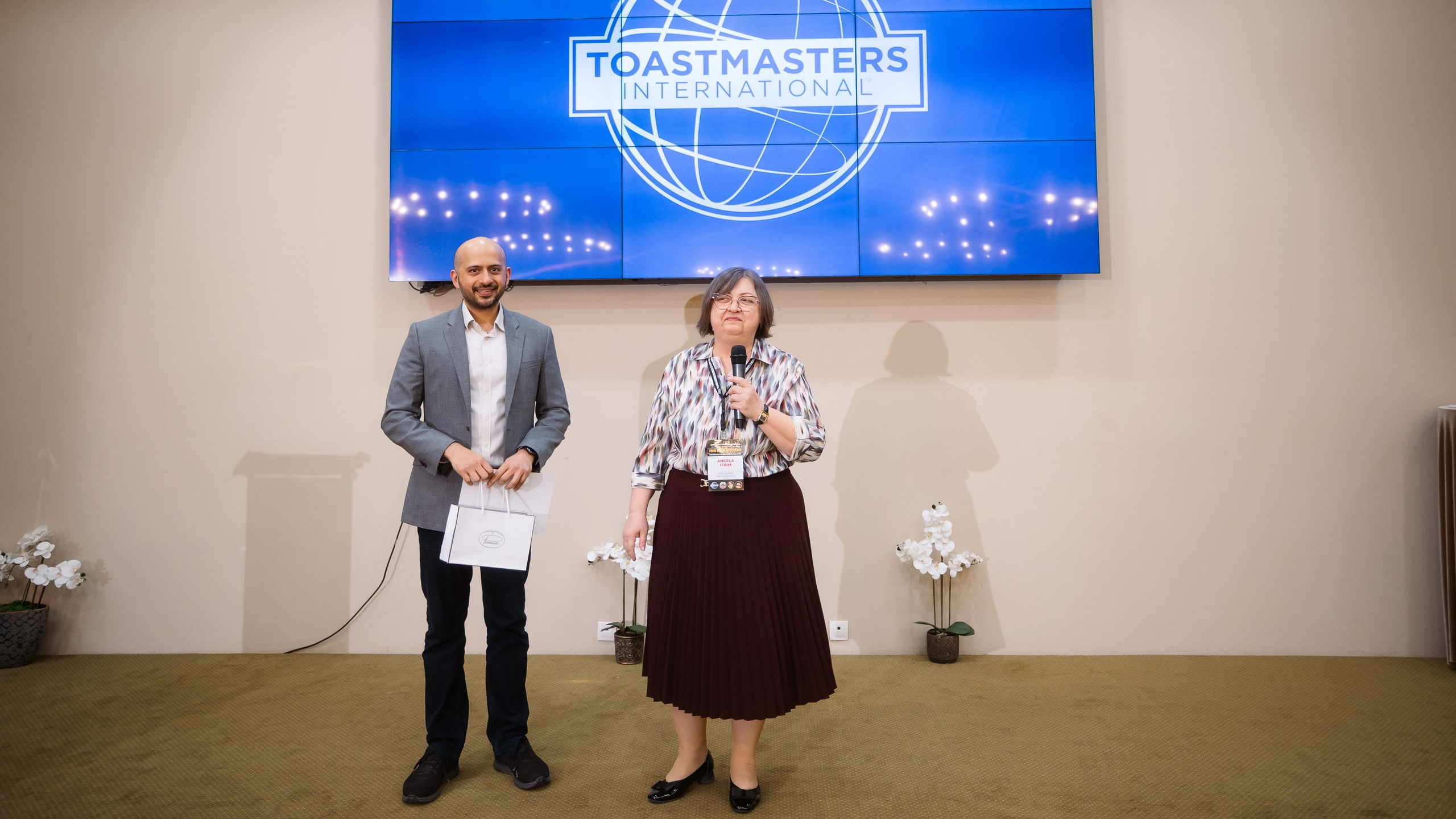 Toastmasters Conference. Marius Ciocan