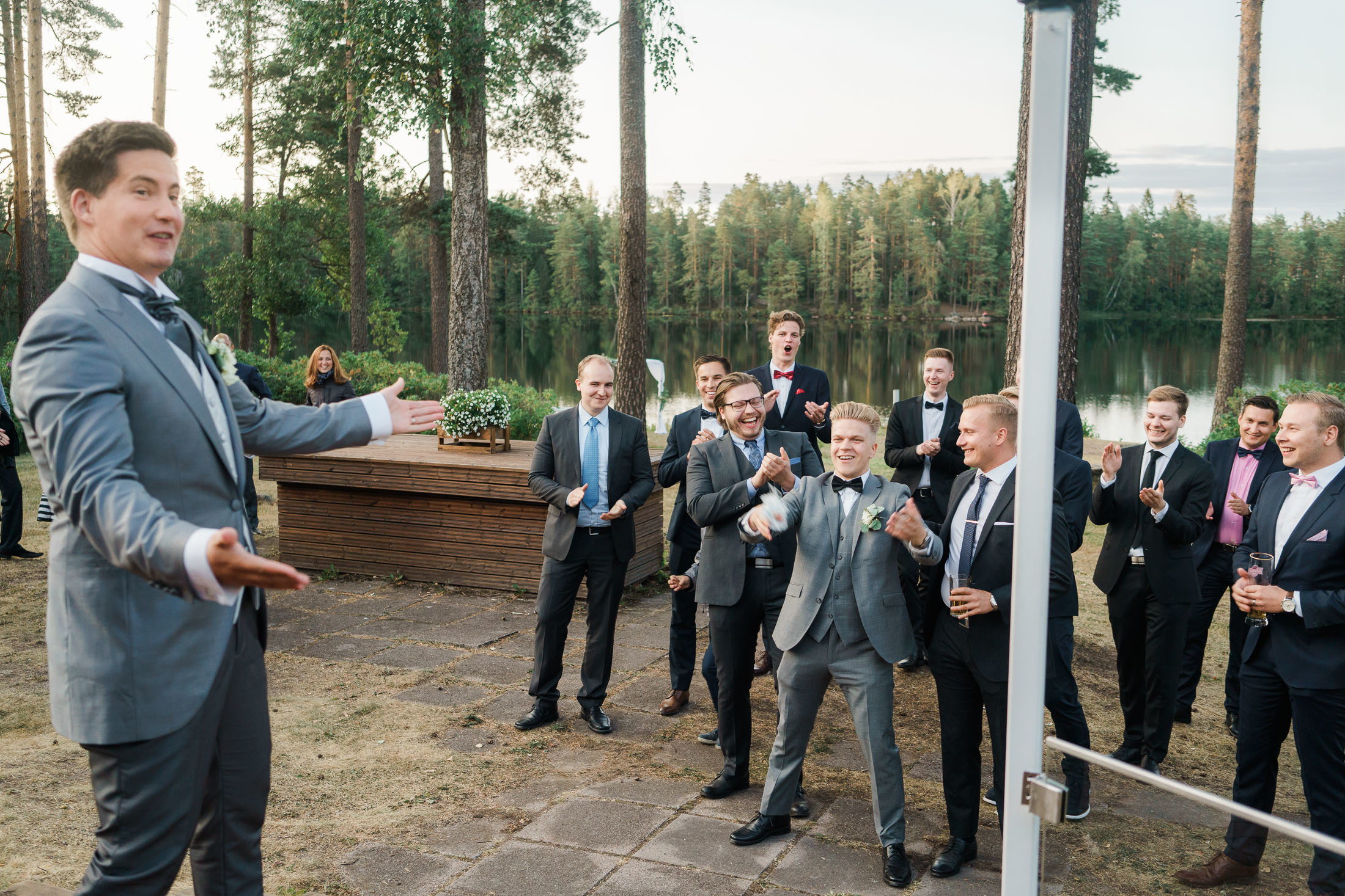 Hääkuvaus Lepolammessa