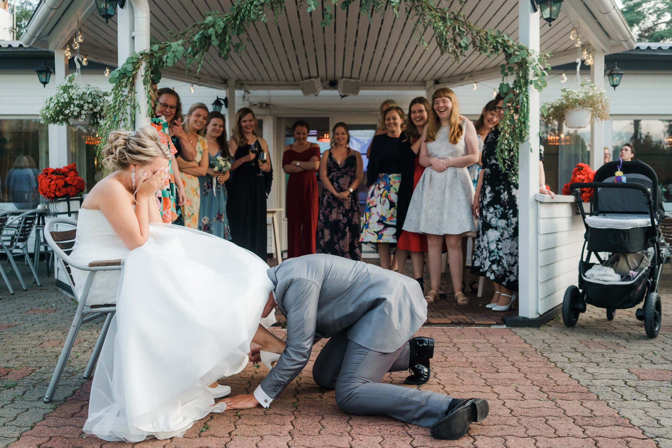 Hääkuvaus Lepolammessa