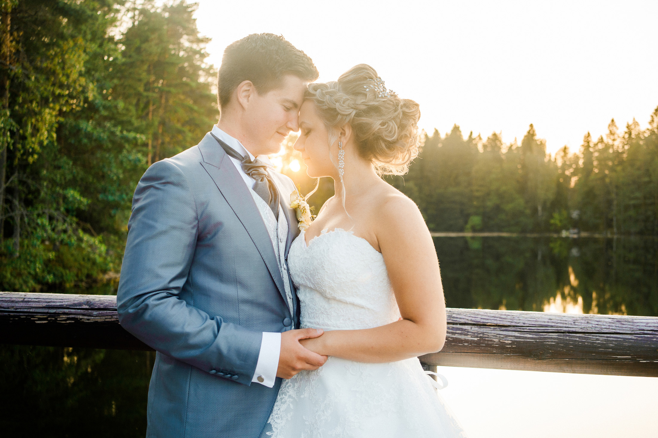 Hääkuvaus Lepolammessa