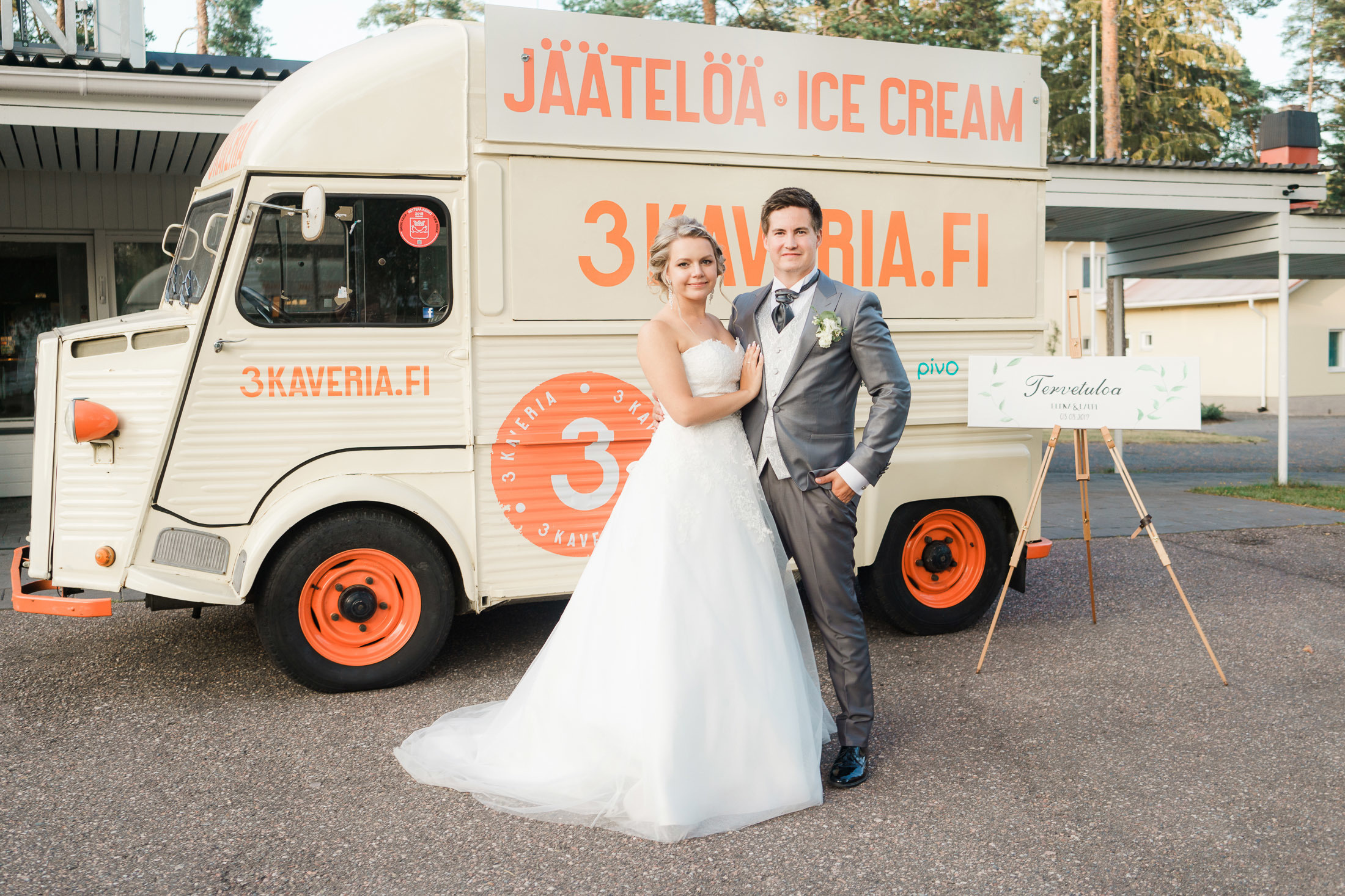 Hääkuvaus Lepolammessa