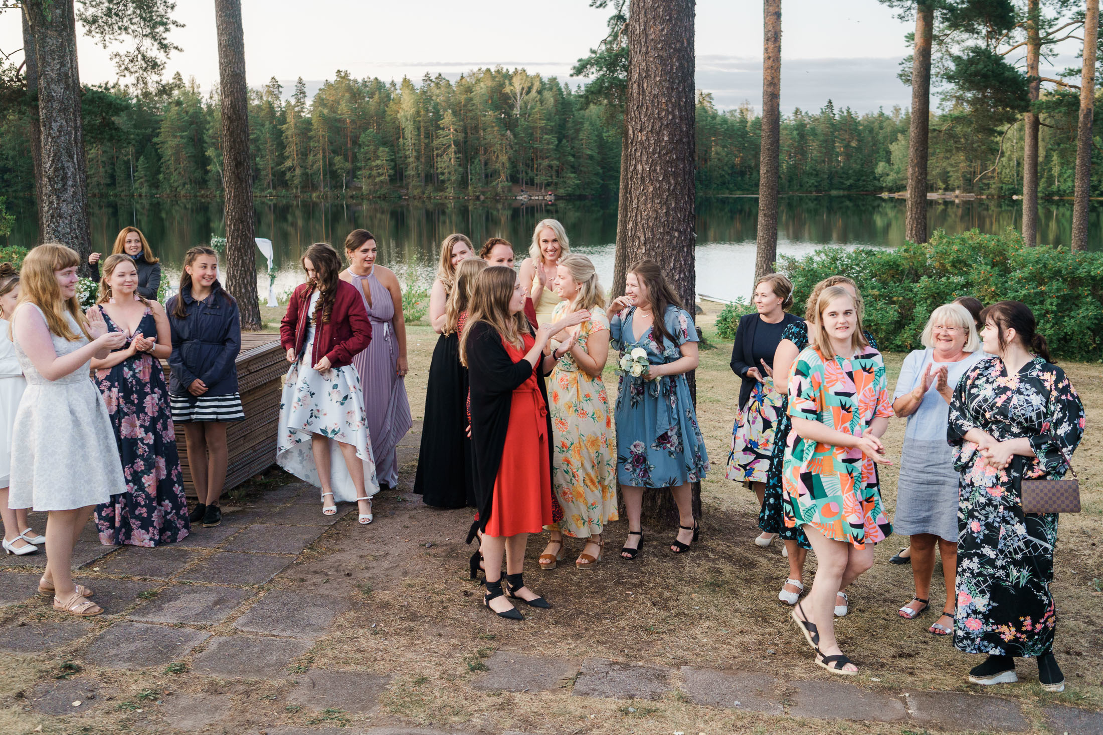 Hääkuvaus Lepolammessa