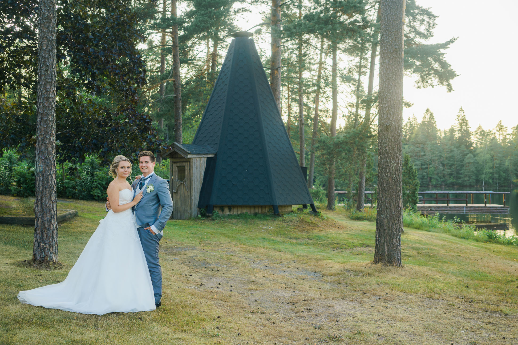 Hääkuvaus Lepolammessa