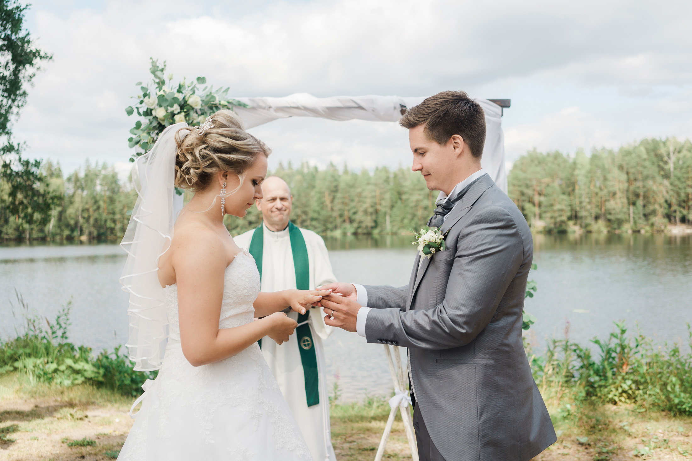 Hääkuvaus Lepolammessa