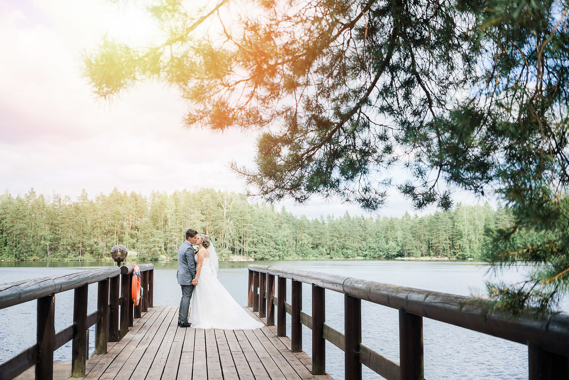 Hääkuvaus Lepolammessa