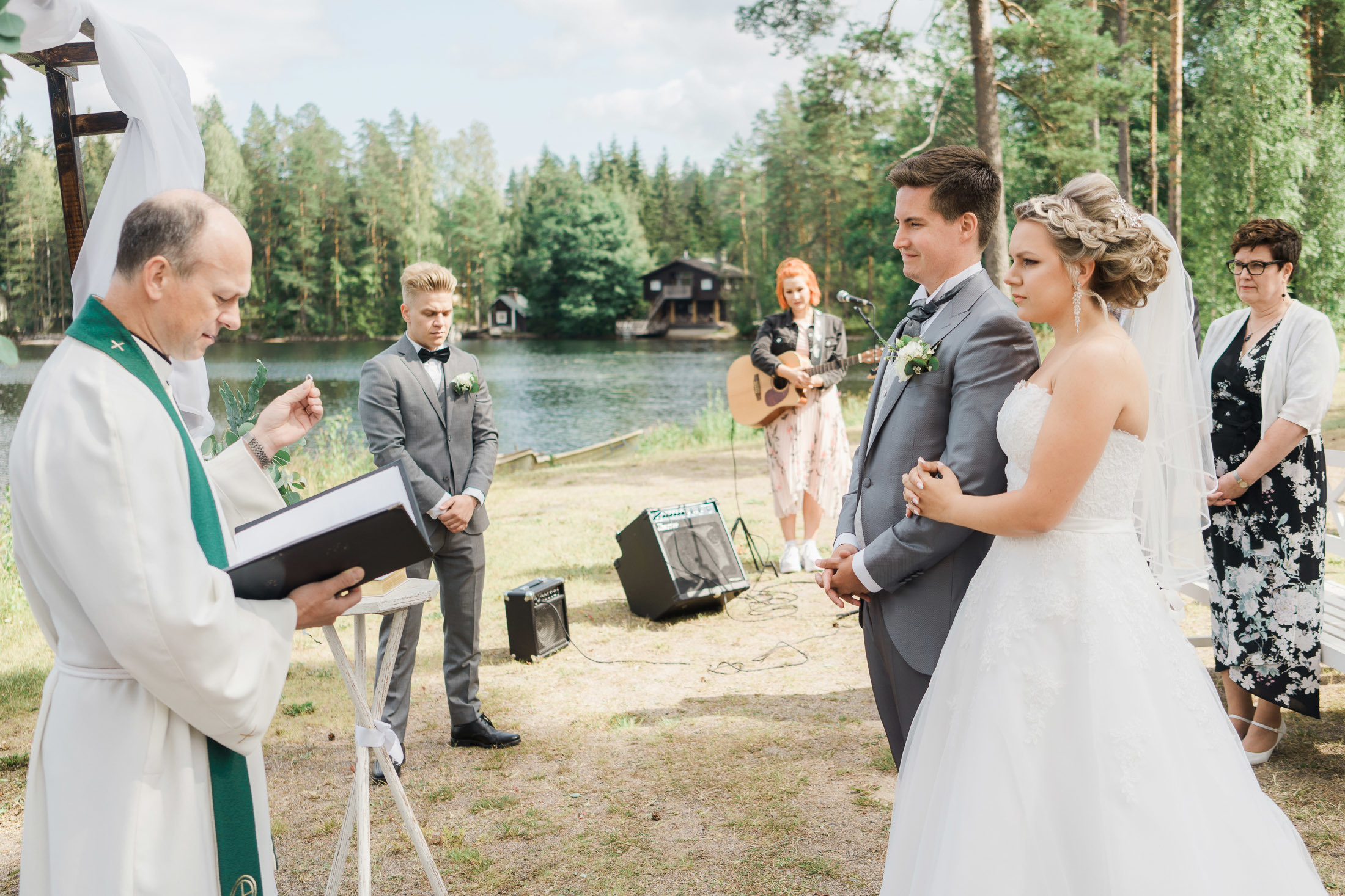 Hääkuvaus Lepolammessa