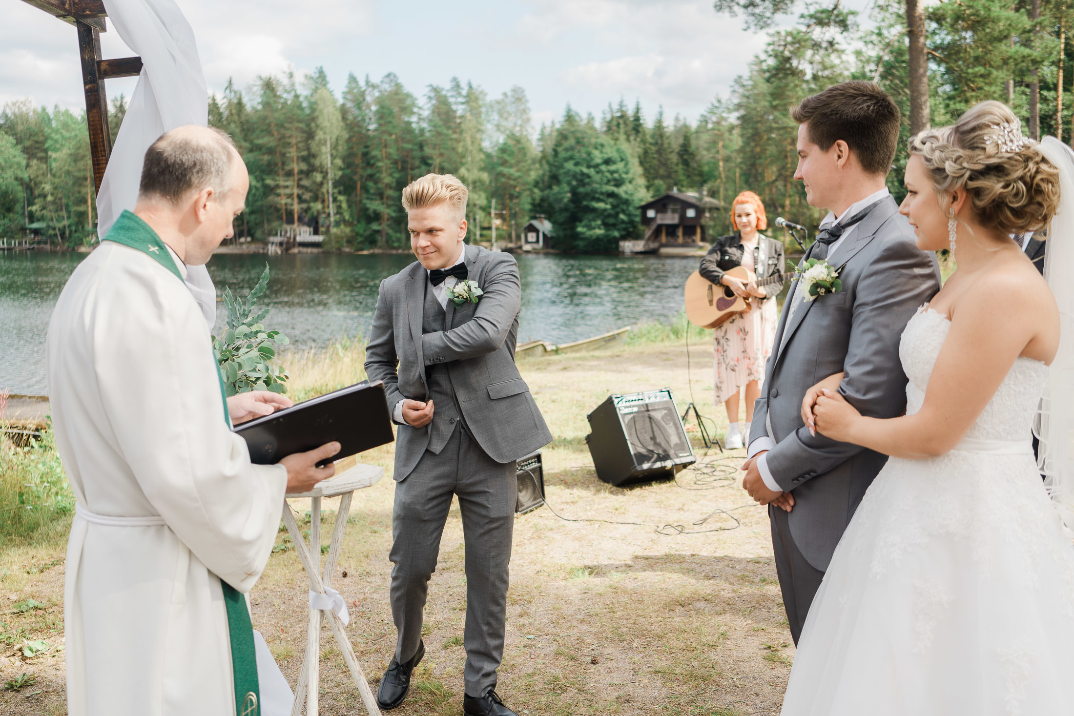 Hääkuvaus Lepolammessa