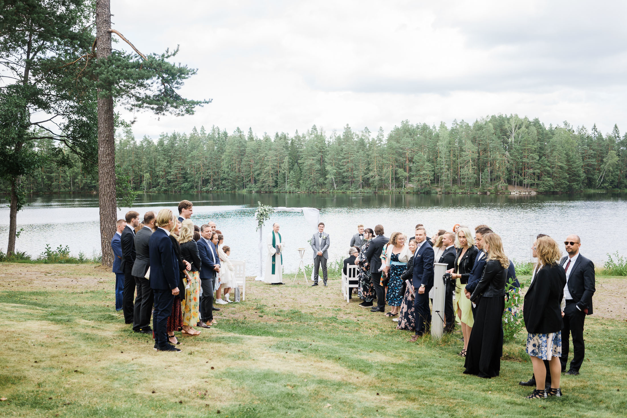 Hääkuvaus Lepolammessa