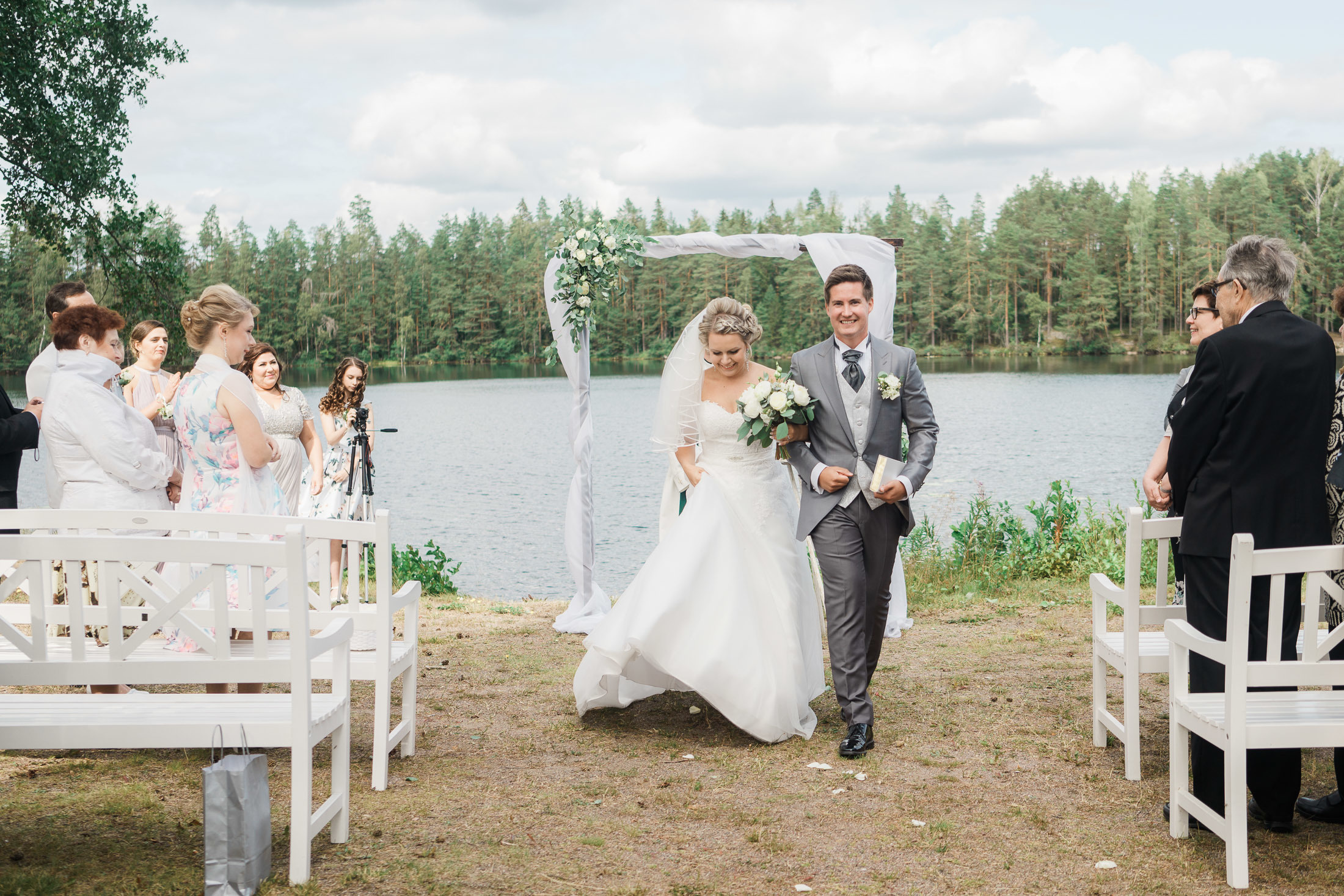 Hääkuvaus Lepolammessa