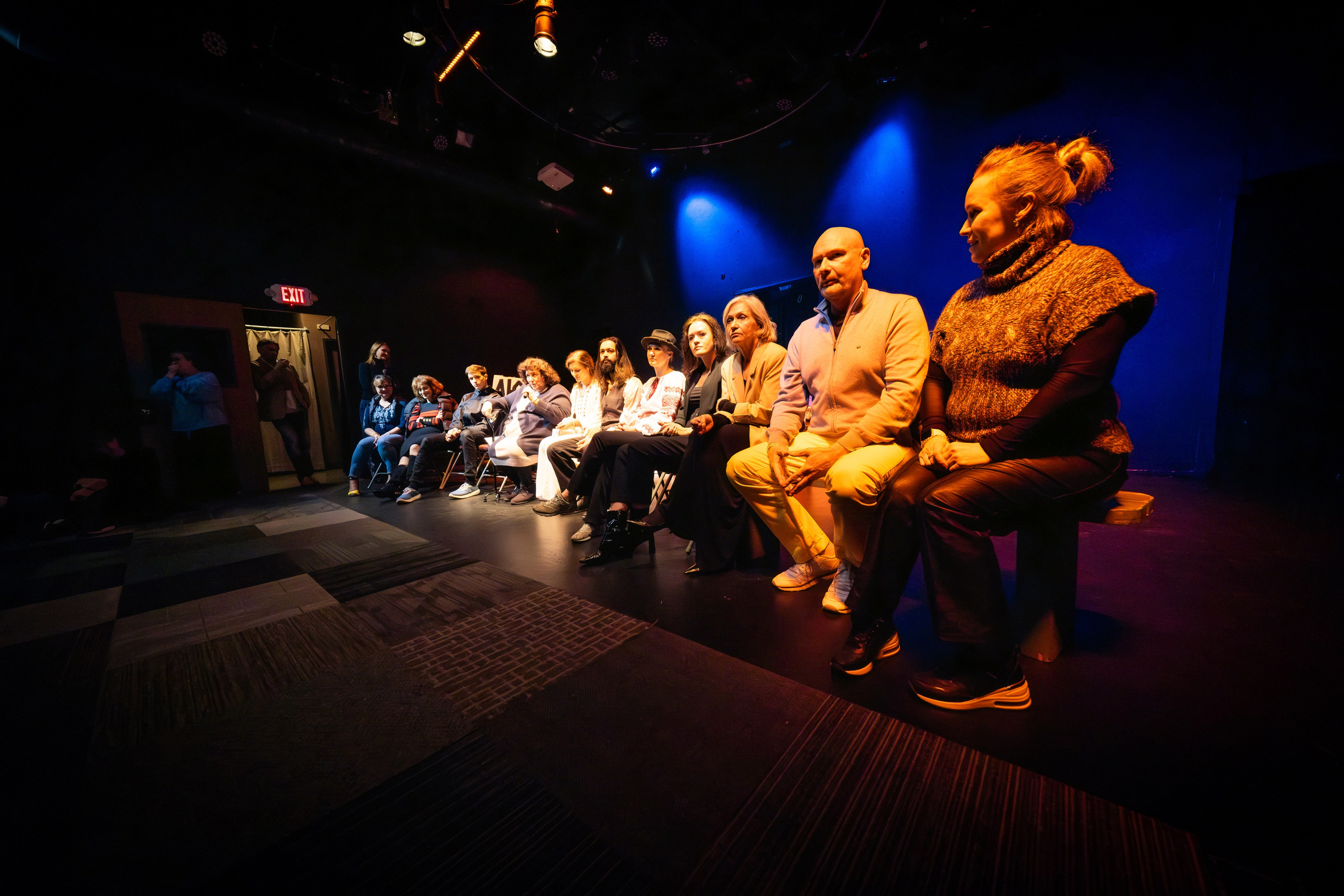 FISH DON'T CRY. Reportage concert portrait photography in the San Francisco Bay Area