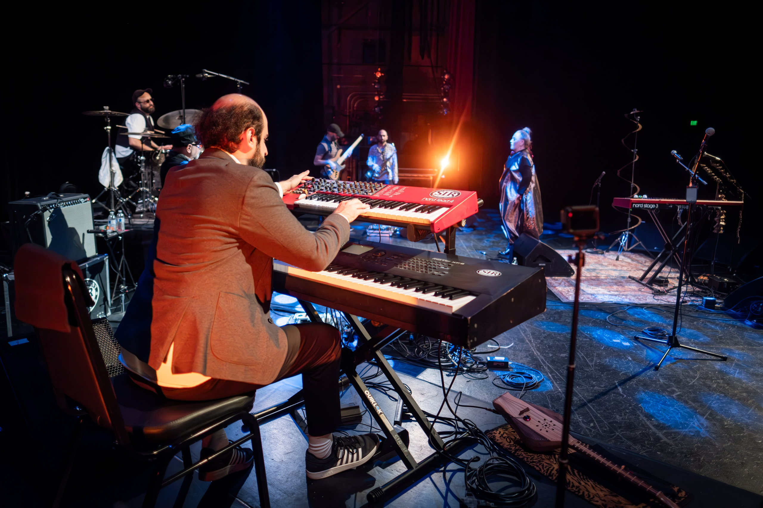 NINO KATAMADZE / 2023. Reportage concert portrait photography in the San Francisco Bay Area