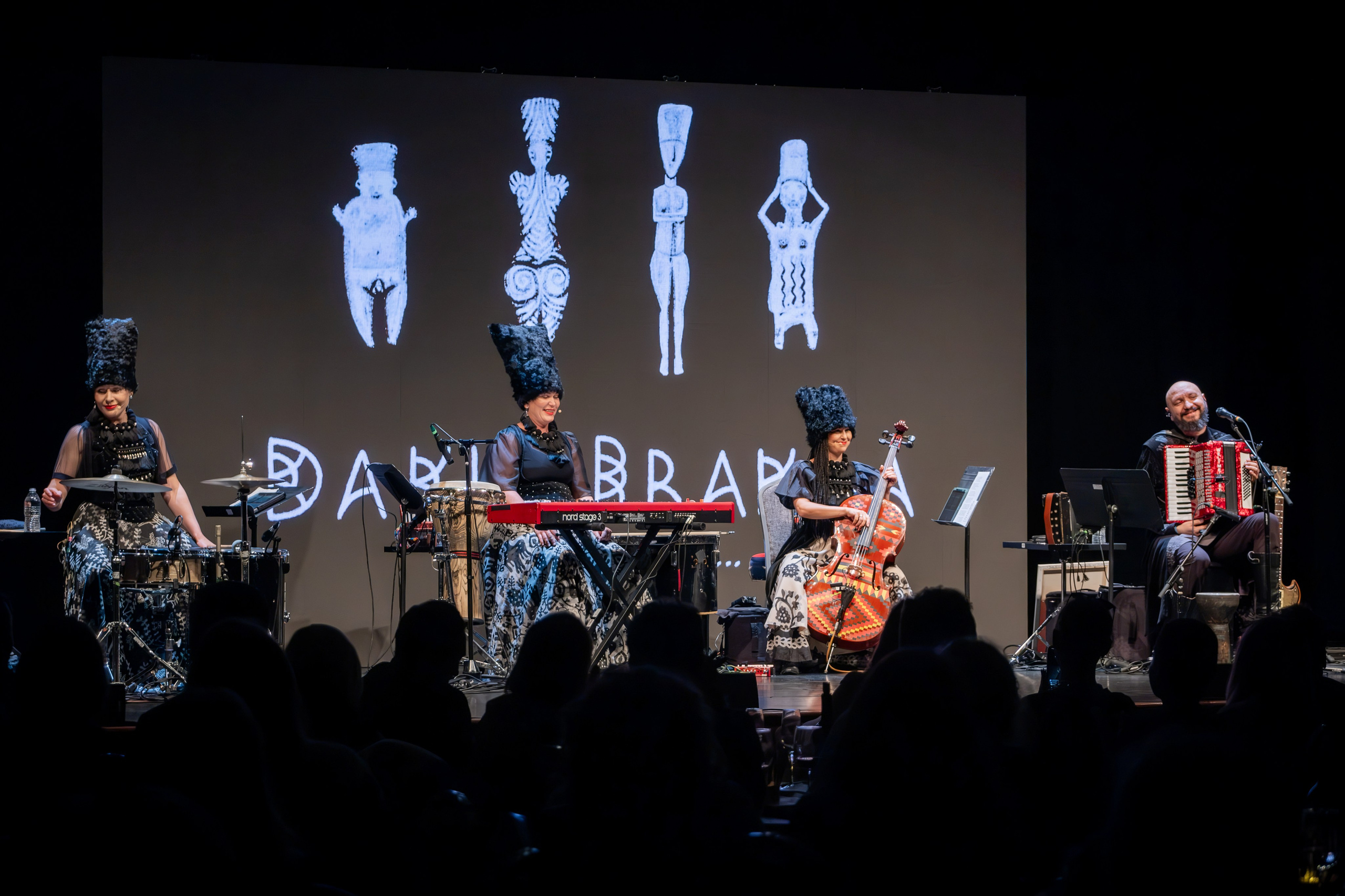 DAKHA BRAKHA. Reportage concert portrait photography in the San Francisco Bay Area