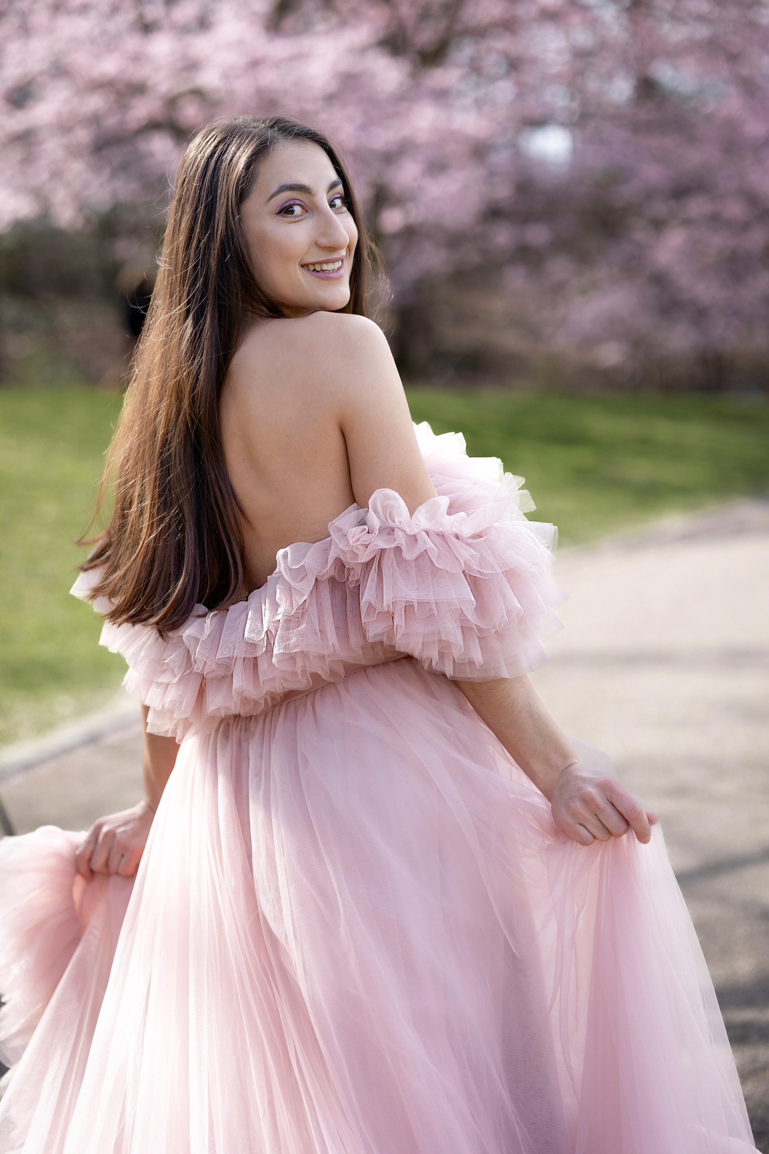 Long dresses shooting. Photographer in Munich