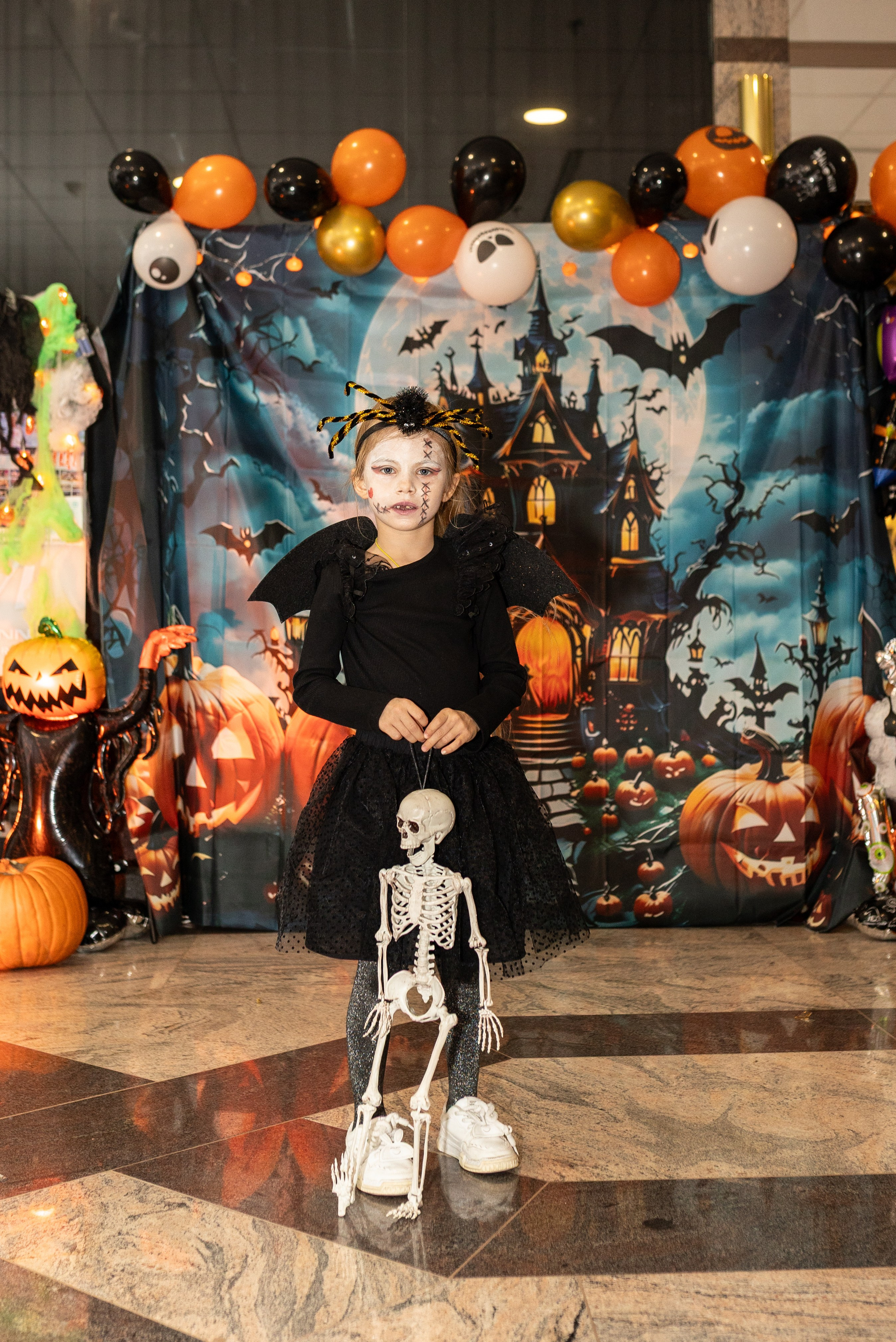Leo dance studio Helloween 2025. Семейный и детский фотограф в Варшаве Мила Бобровская