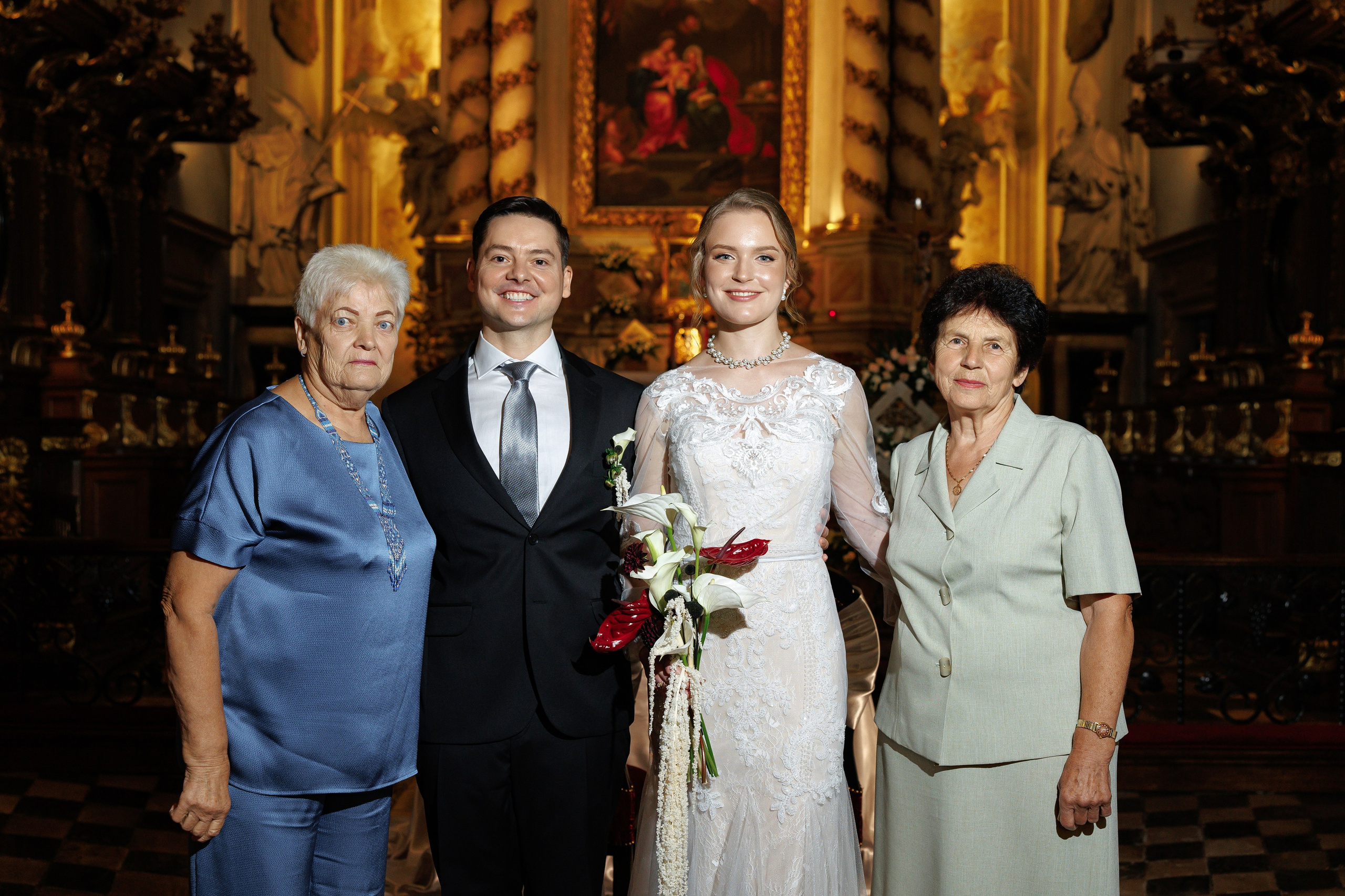 Maria & Jakub. Fotograf ślubny i rodzinny w Krakowie Yana Klymova
