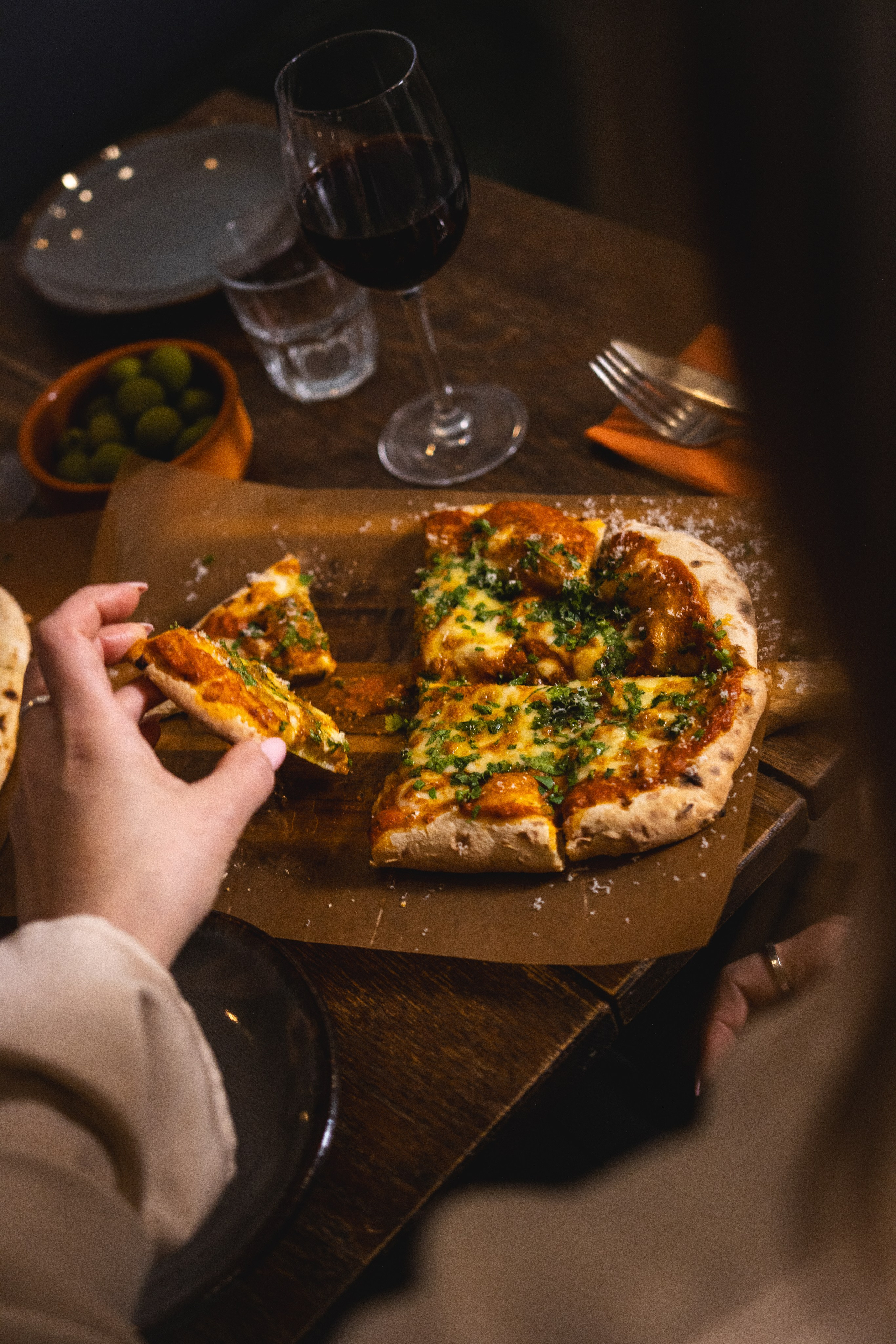 Italian Restaurant. Photographer in Gothenburg Aleksandra Stroganova