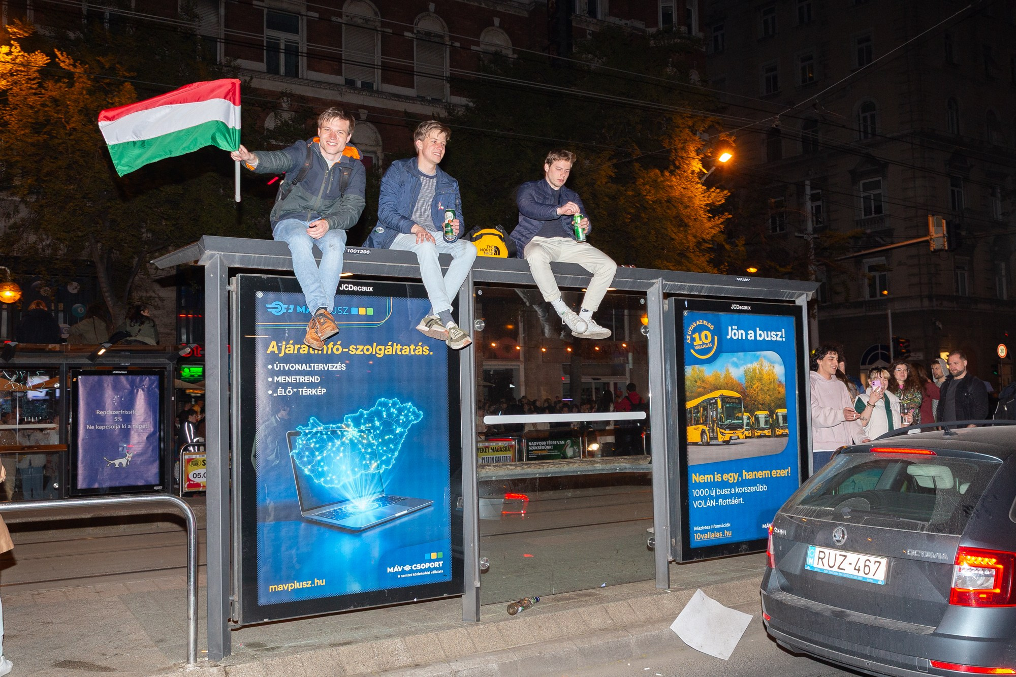 TISZA Victory Night, Hungary 2026. Photographer in Budapest  — Yura Knyazev