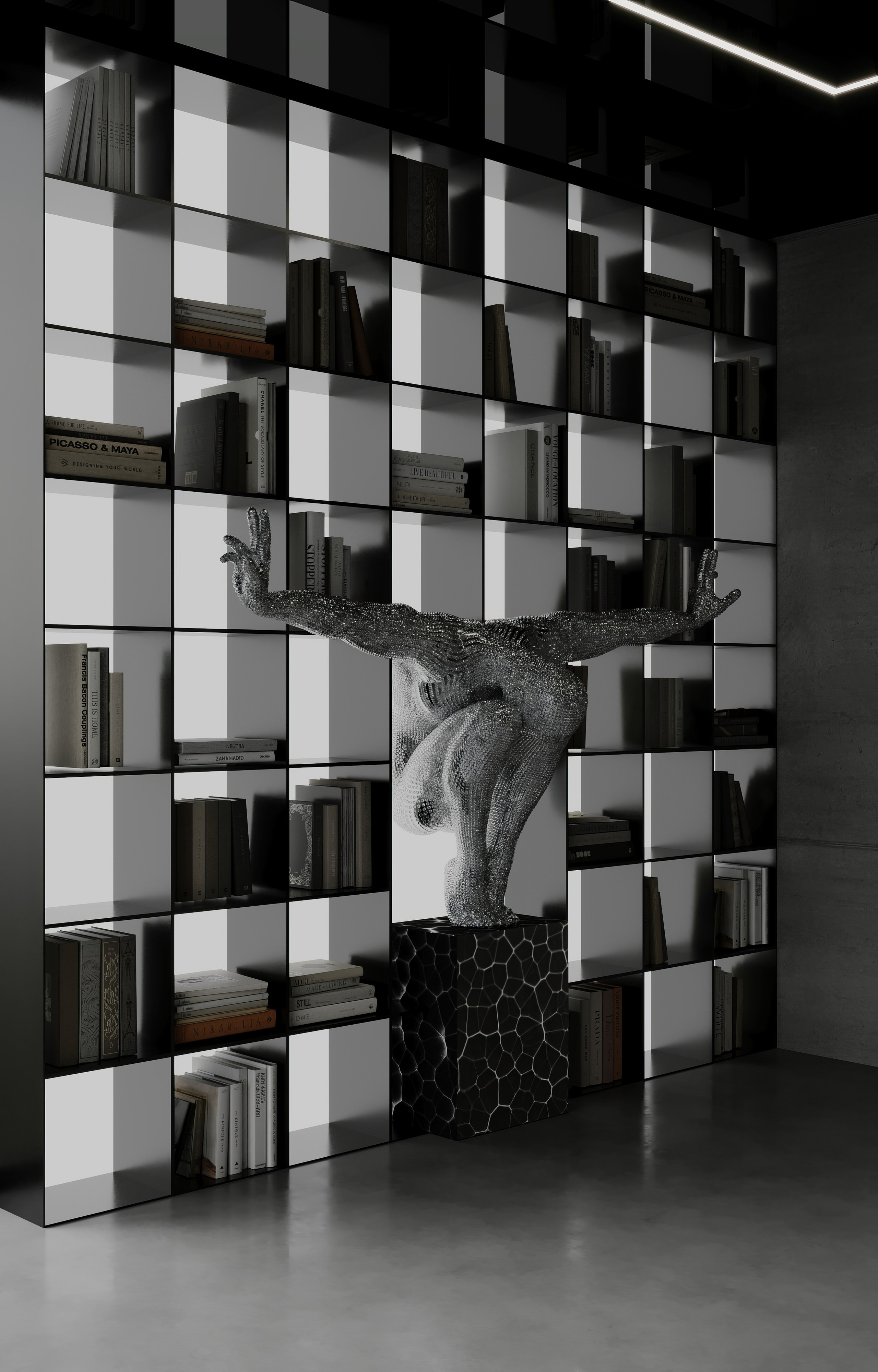 AS [Office design concept]. Anastasia Sorochin| 3d Visualization