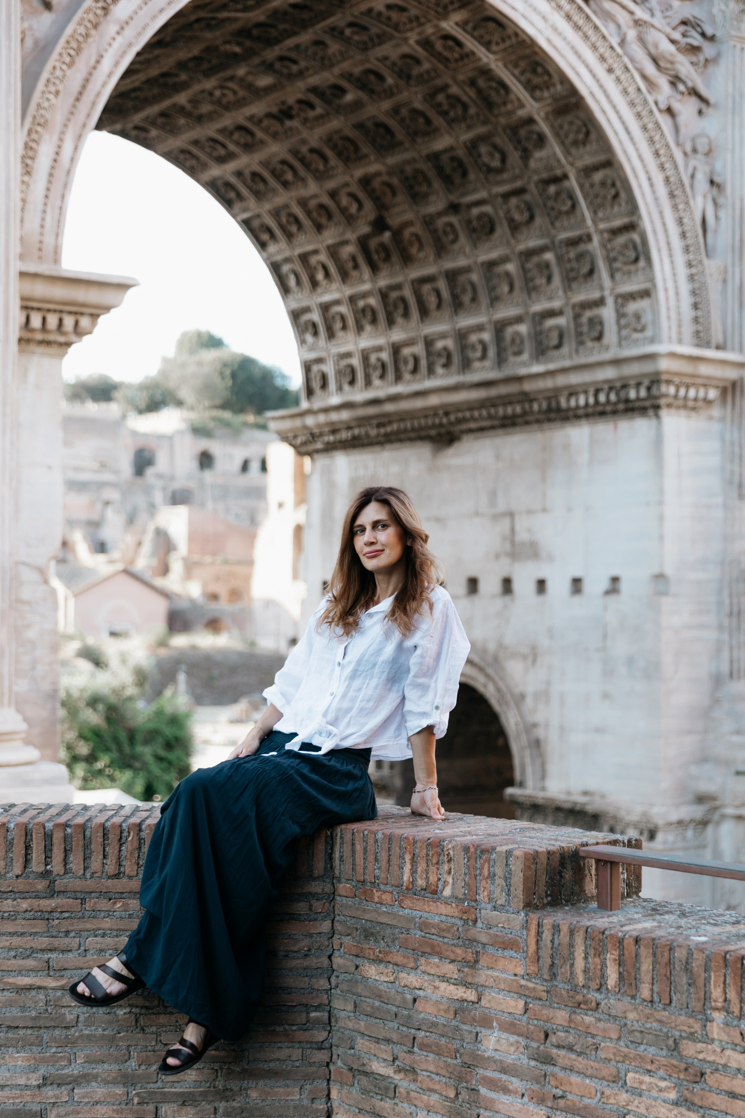 Individual photoshoot for Iulya. Photographer in Rome