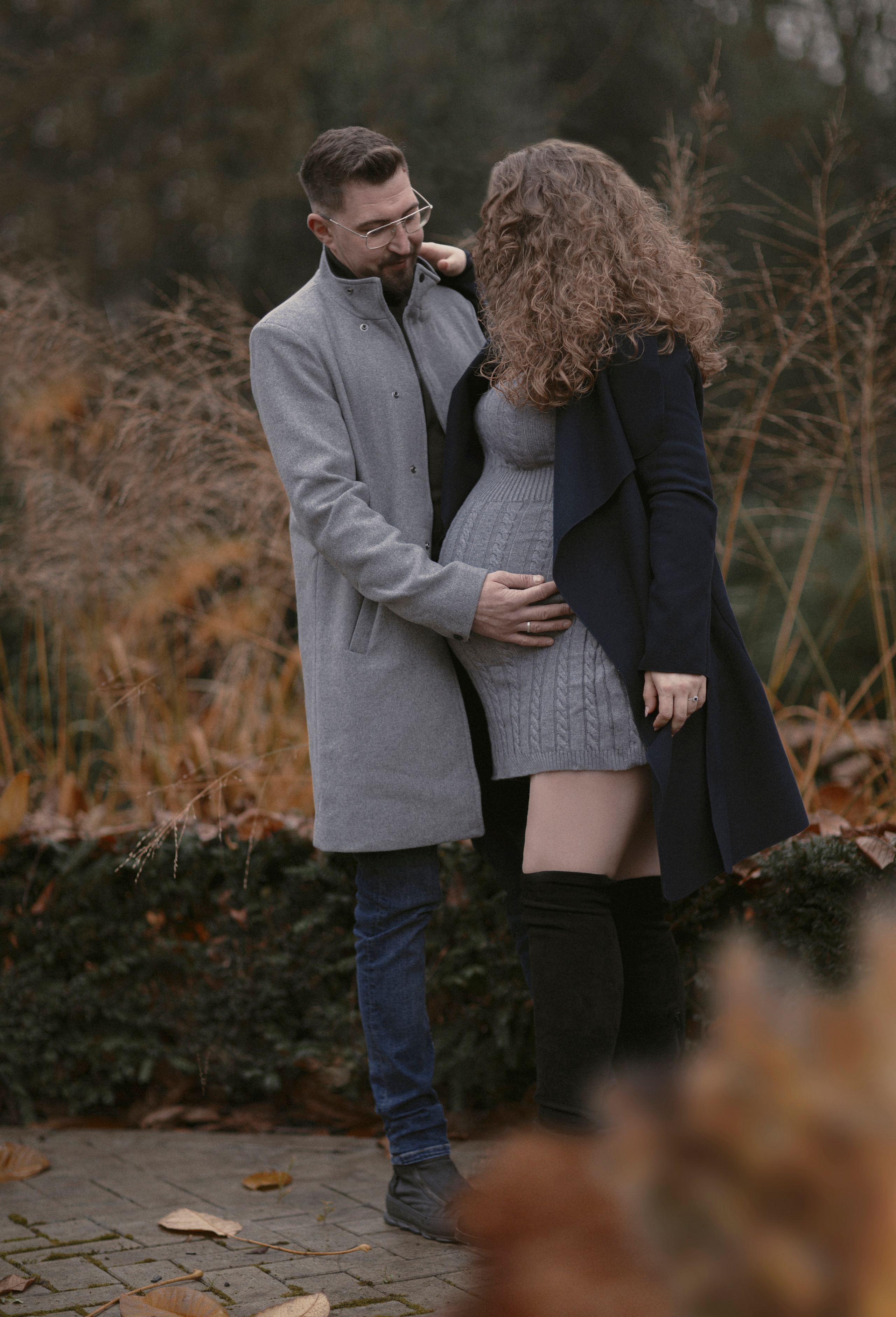 Future parents. Photographer in Belgium