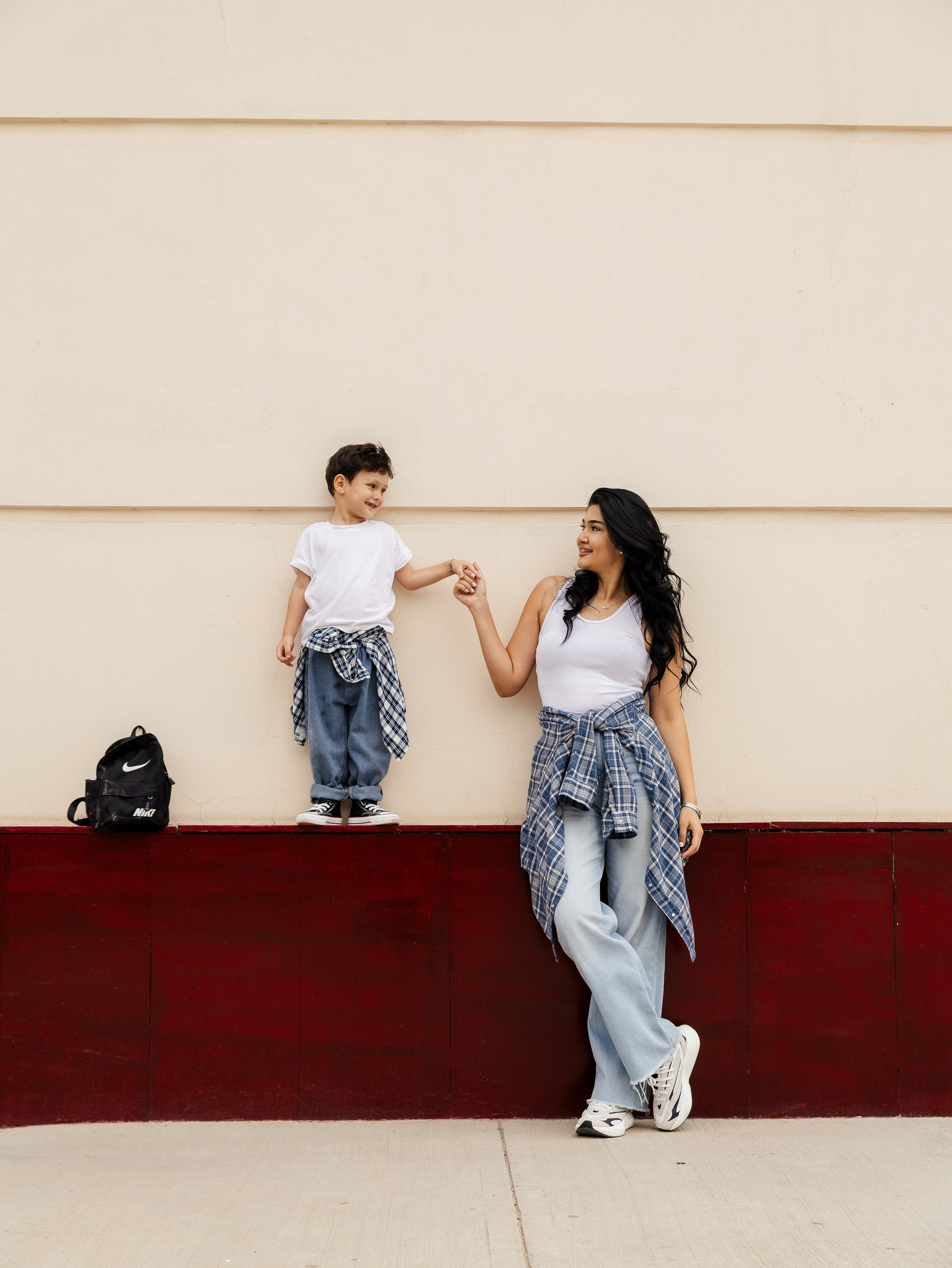Mom and Her Little Boy. Family and wedding photographer in Bangkok, Thailand