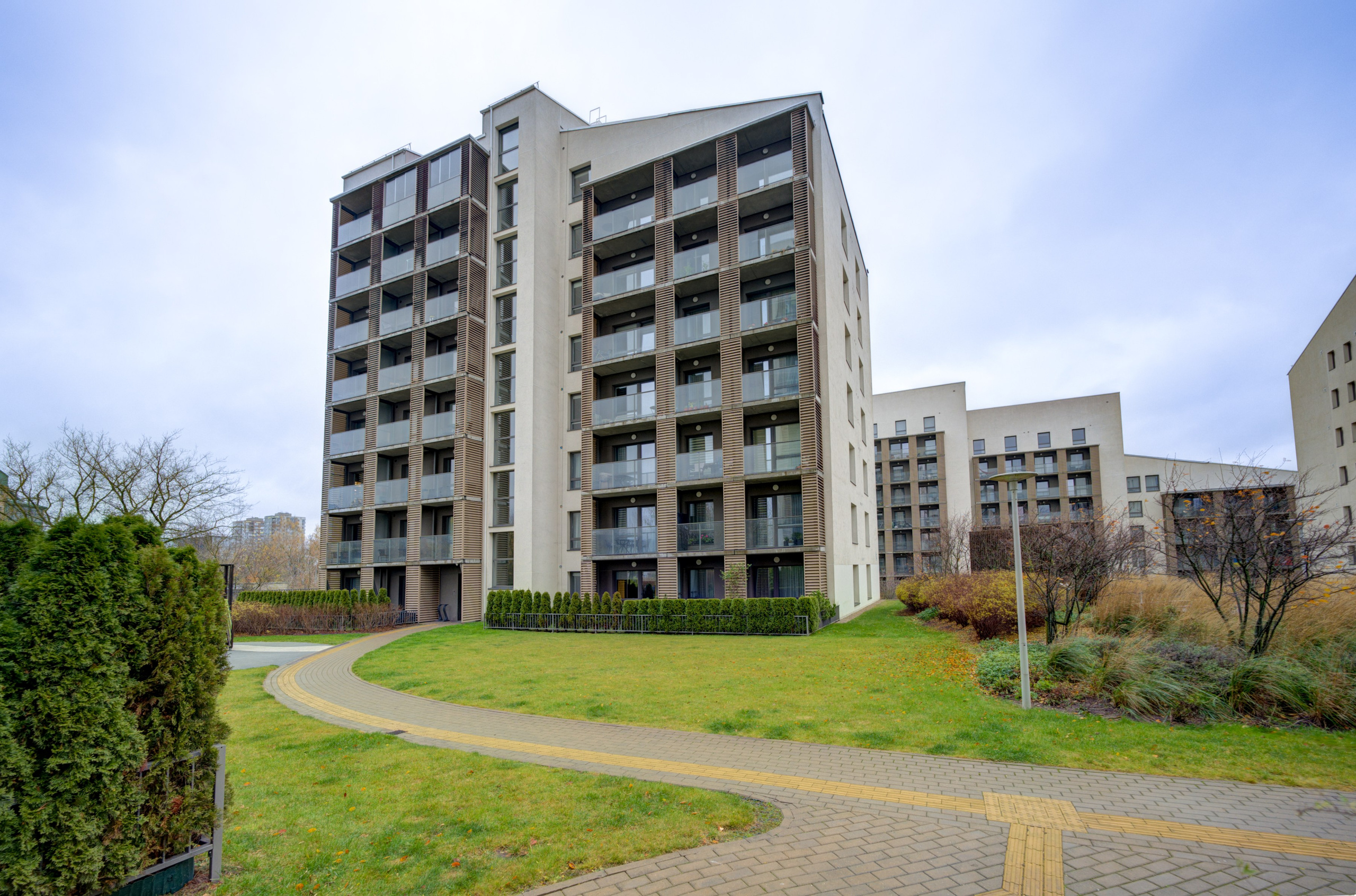 2-jų kambarių buto Vilnius fasadai. Nuotrauka. Fotografė - sapiegafoto.lt