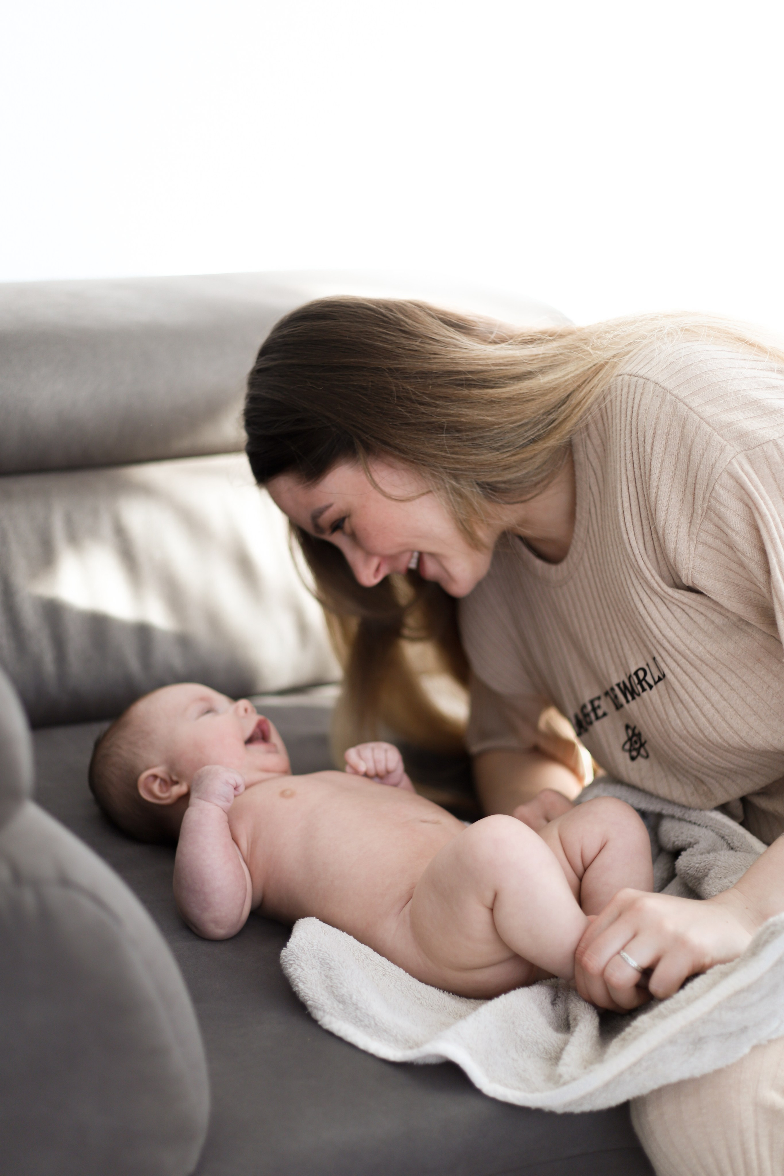 Mama und Baby. Olena Fritz Fotografie
