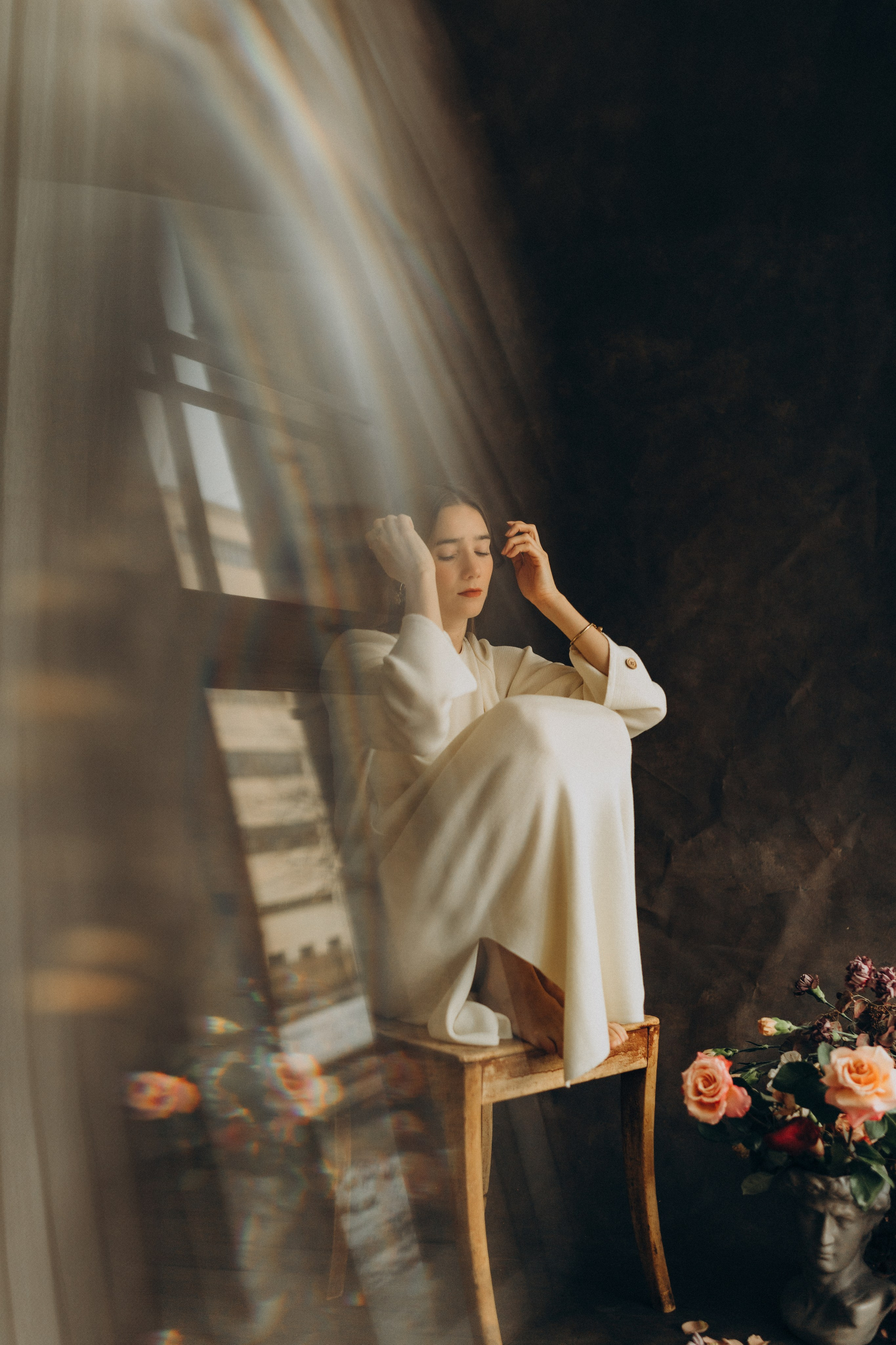 Linnea Leino, actres. Wedding and potrait photographer in Helsinki Vickan O