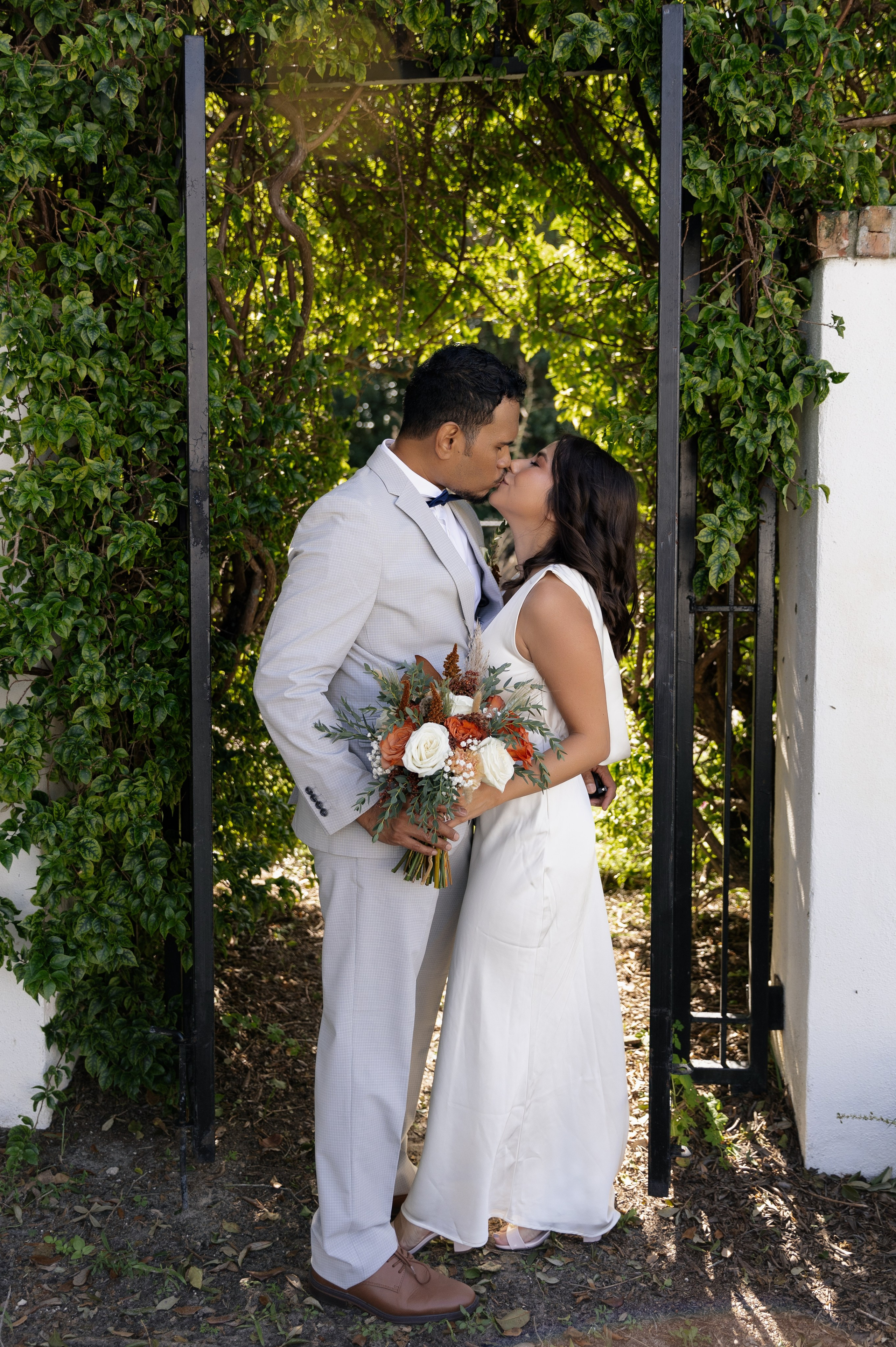 Micro wedding of Leslie and Garrick. Winter Park. Photographer Anastasia Nagibina