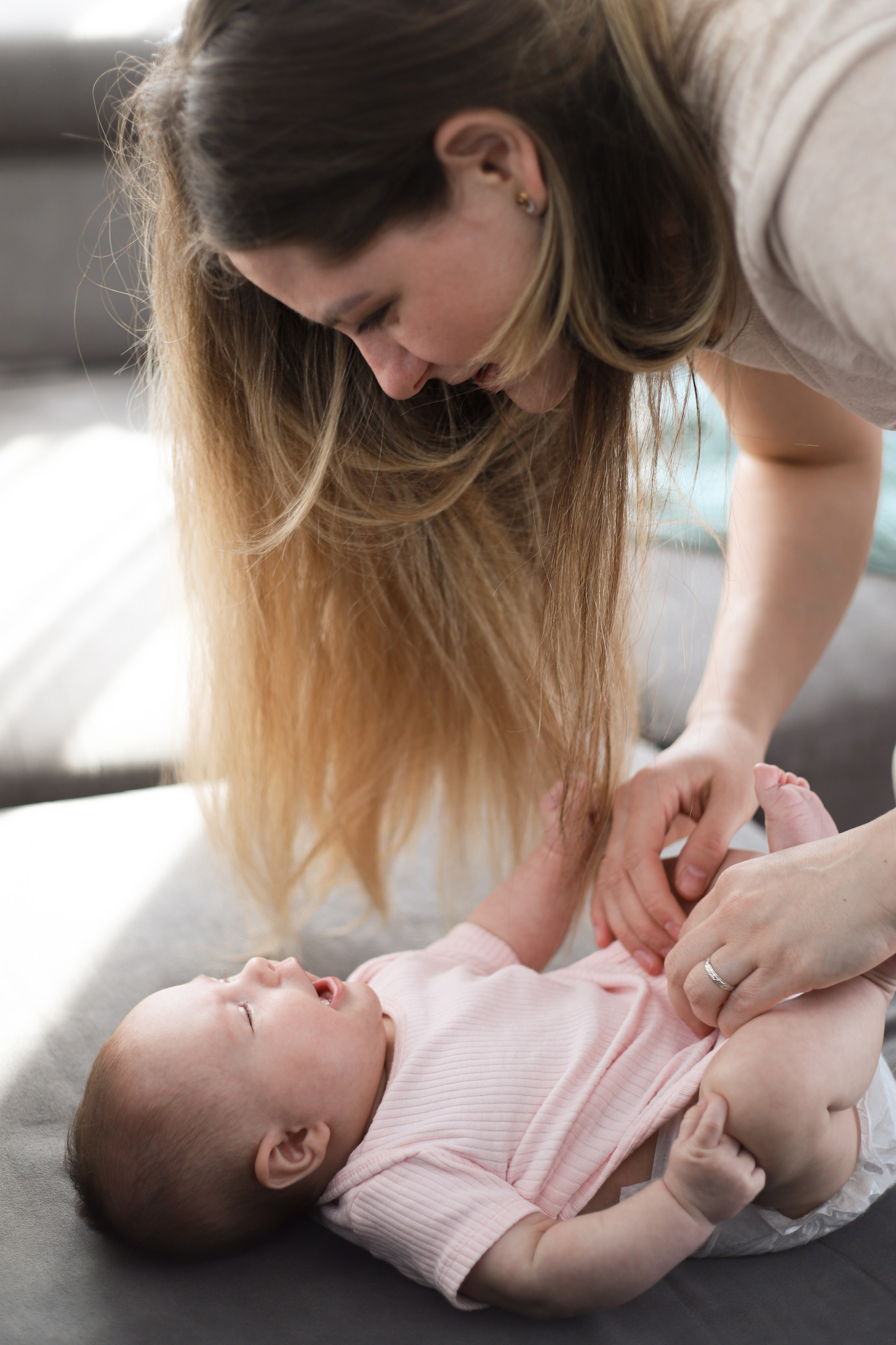Mama und Baby. Olena Fritz Fotografie