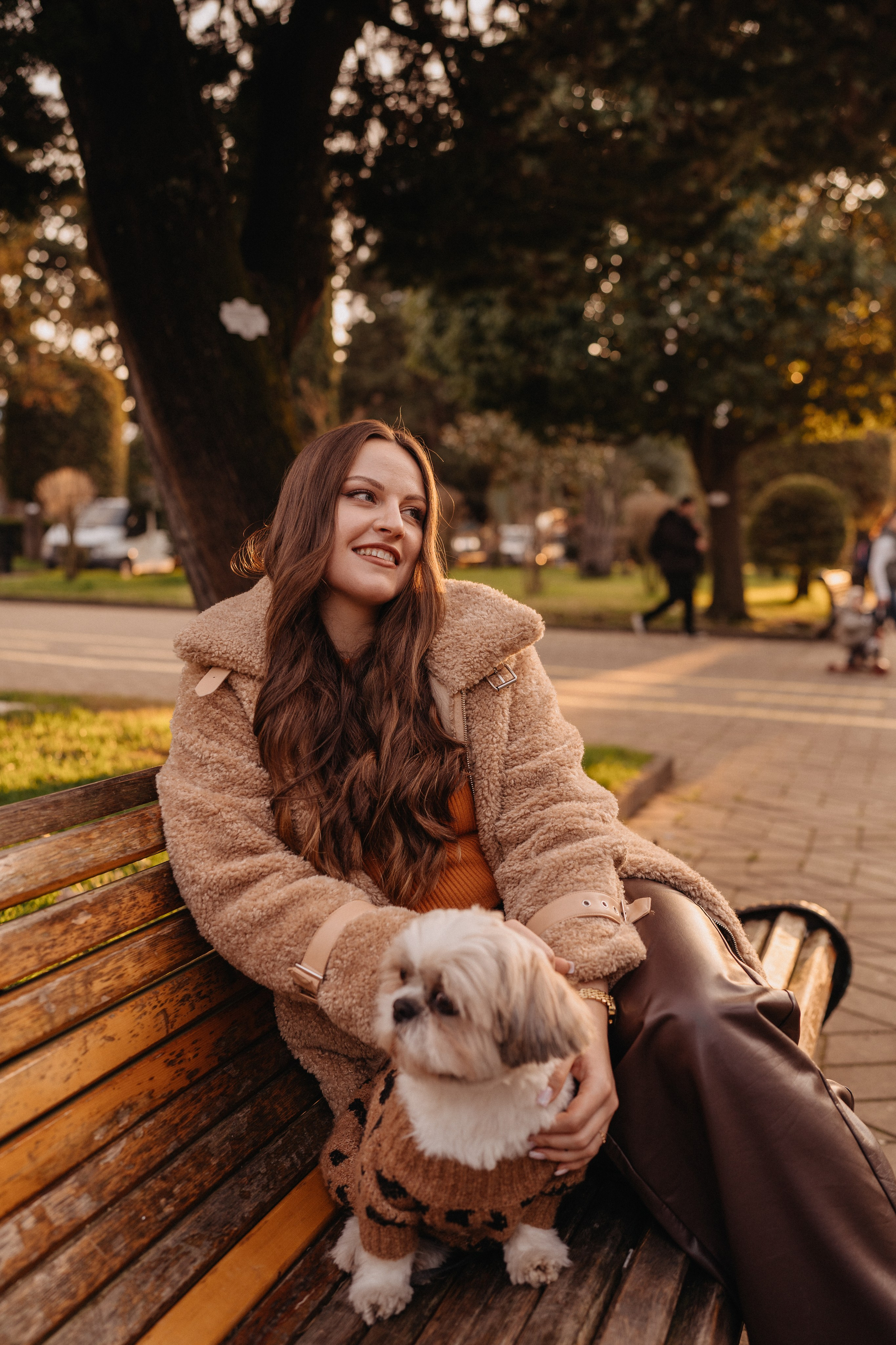 Фотосессия с собакой в Батуми. Портретный и свадебный фотограф в Батуми Валерия Азаренко