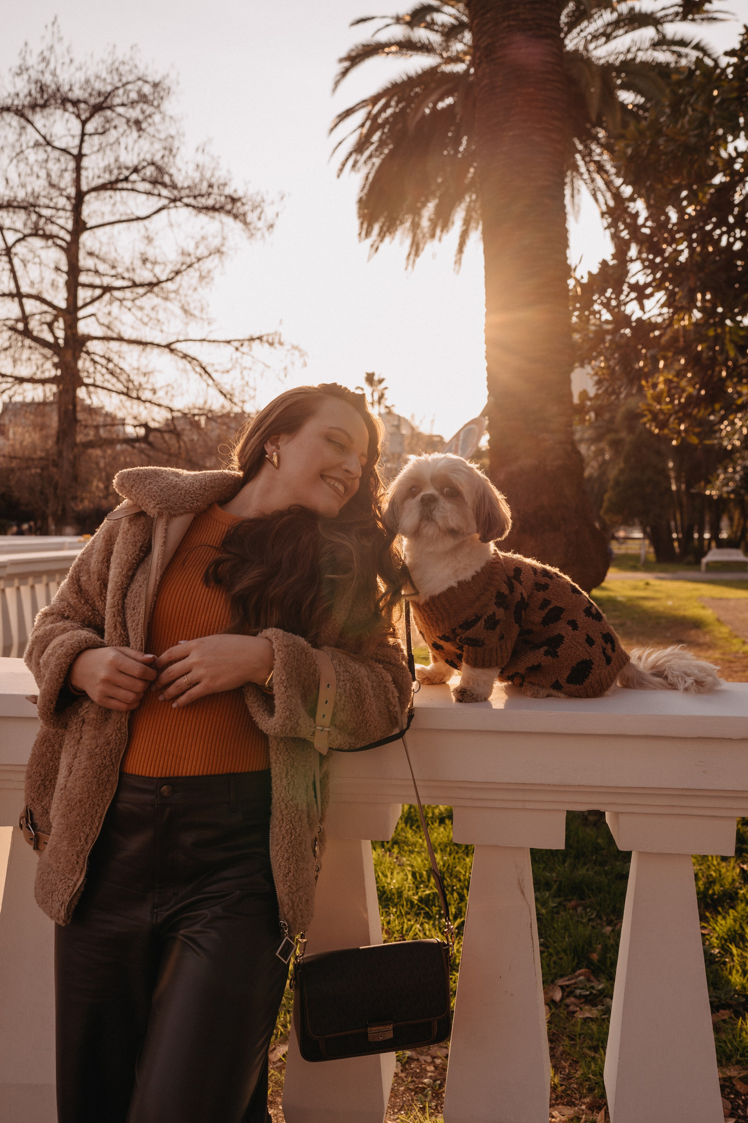 Фотосессия с собакой в Батуми. Портретный и свадебный фотограф в Батуми Валерия Азаренко