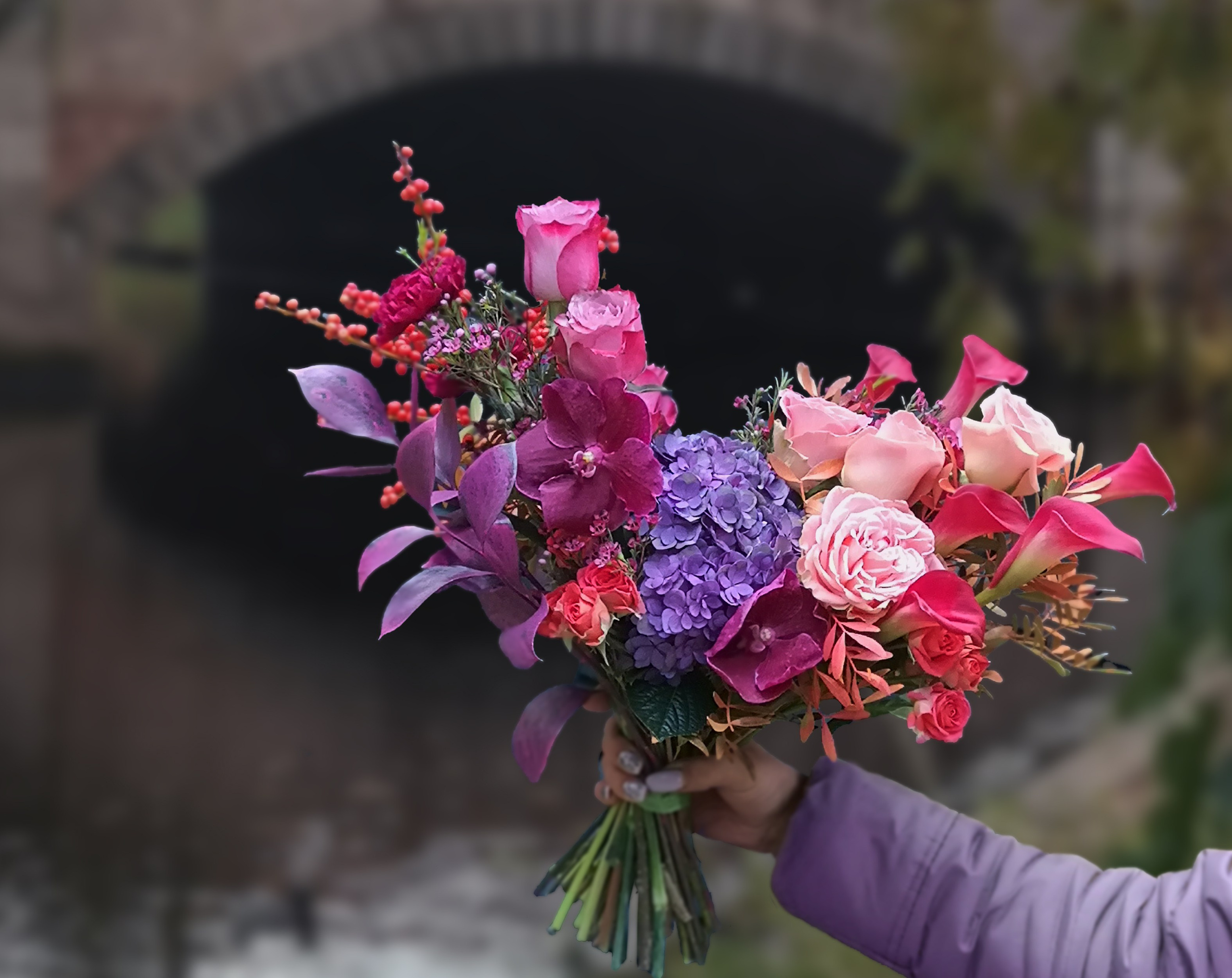 Dāvanu pušķi. Event design, decoration, floristry, gift, Irina Novika, Riga, Latvia