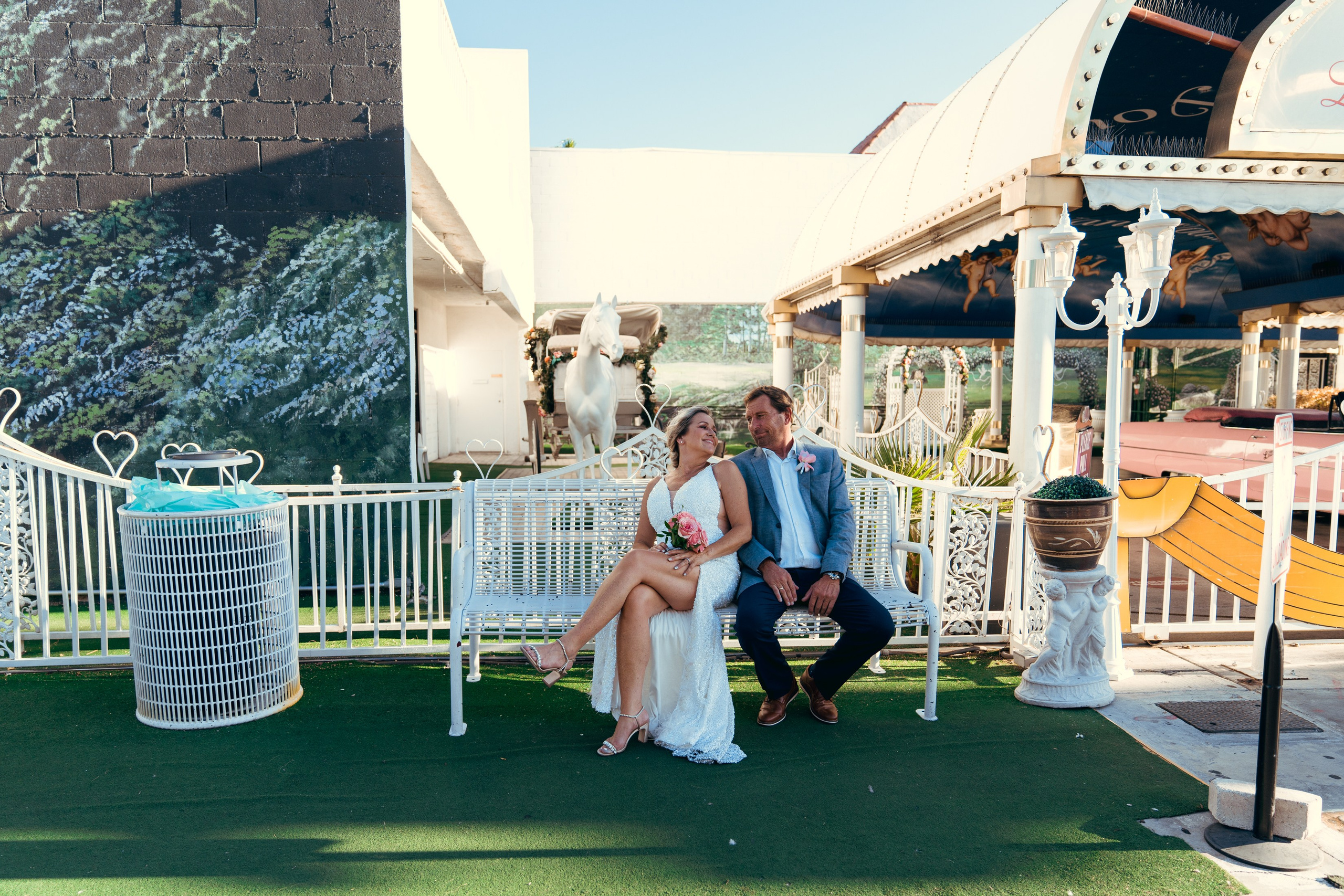 Sandra&Steffen. Renewal vows. Wedding & elopement photographer Viktoriya Kravtsov. Las Vegas